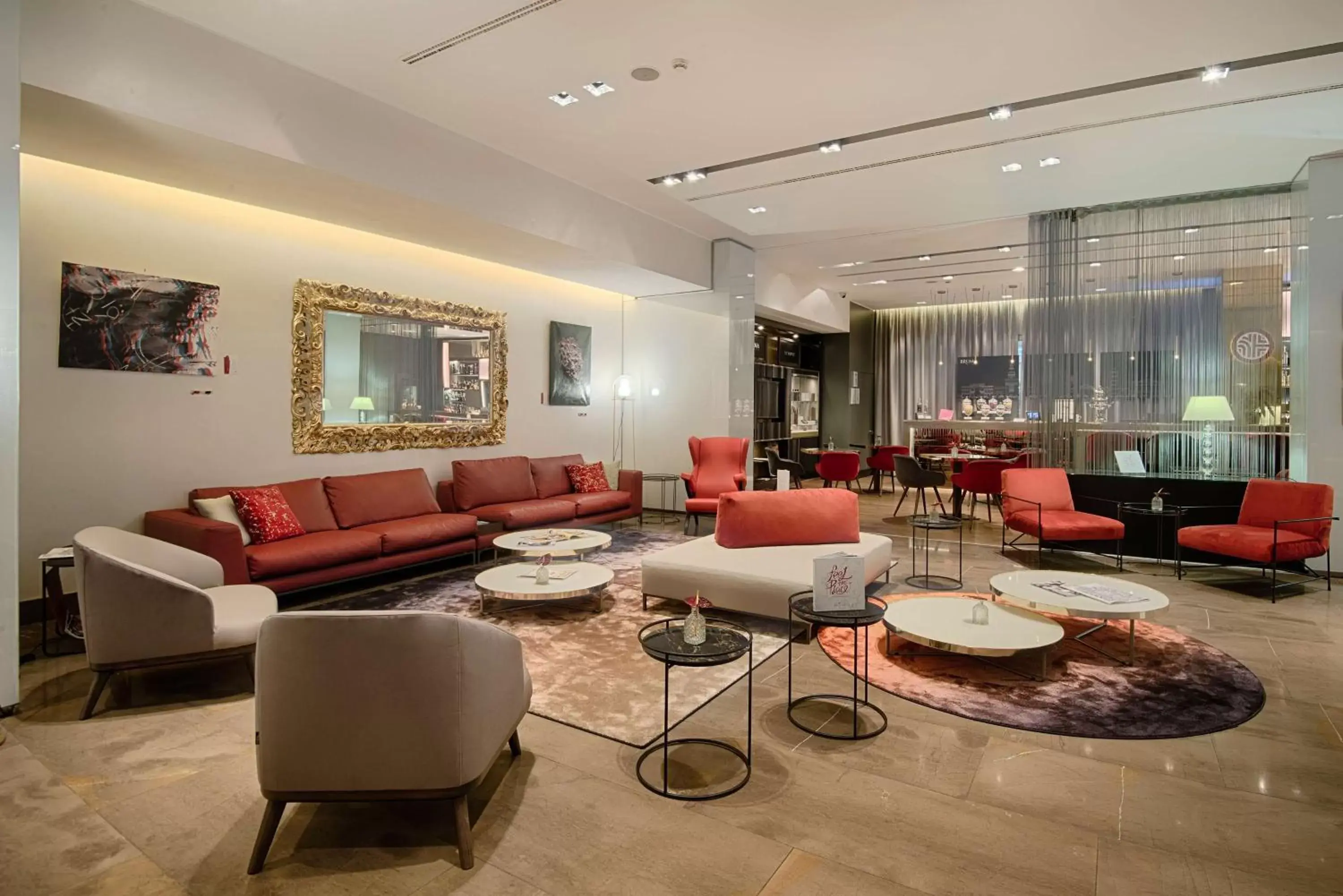 Lobby or reception in NH Collection Milano President