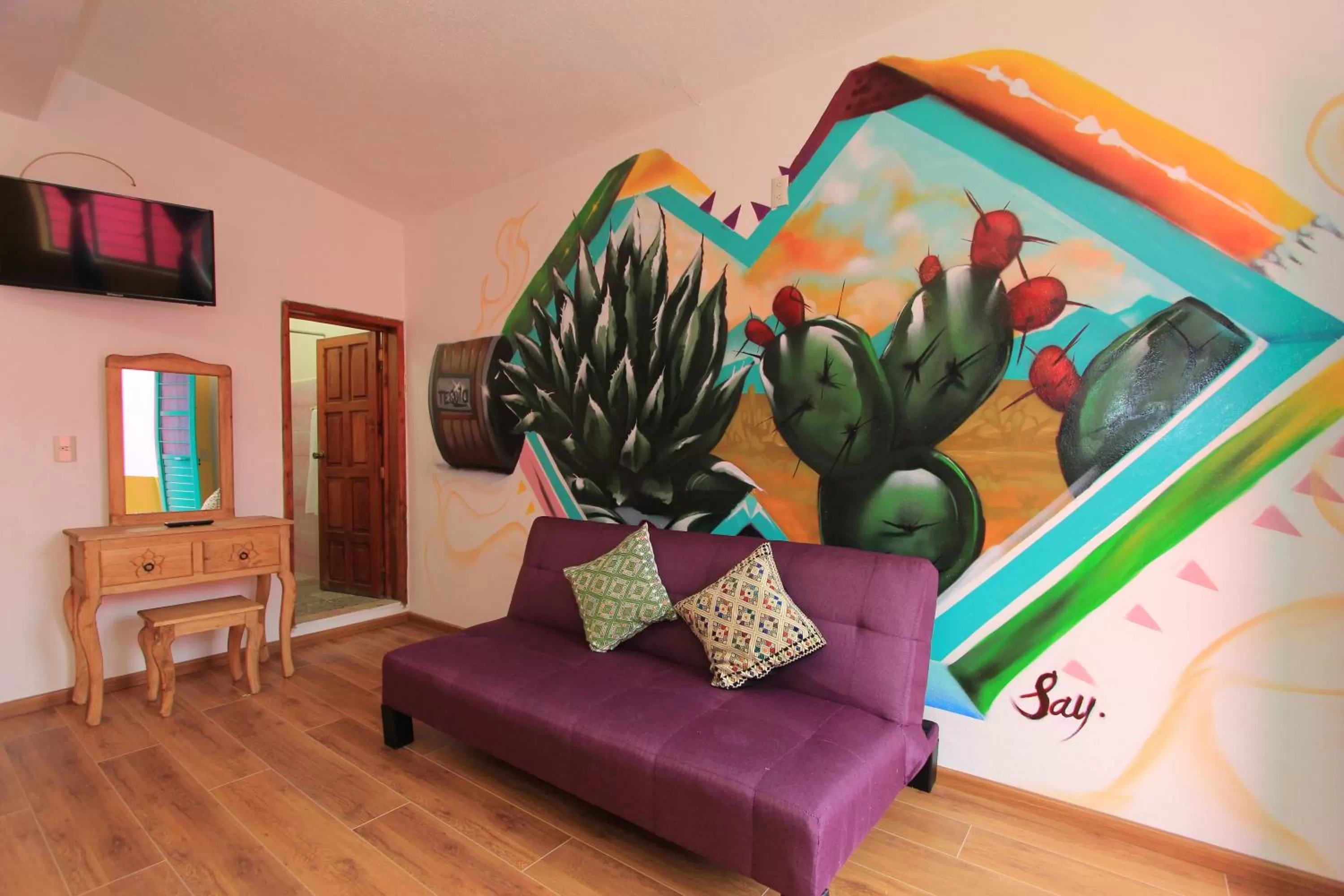 Seating Area in Casa los Gallos