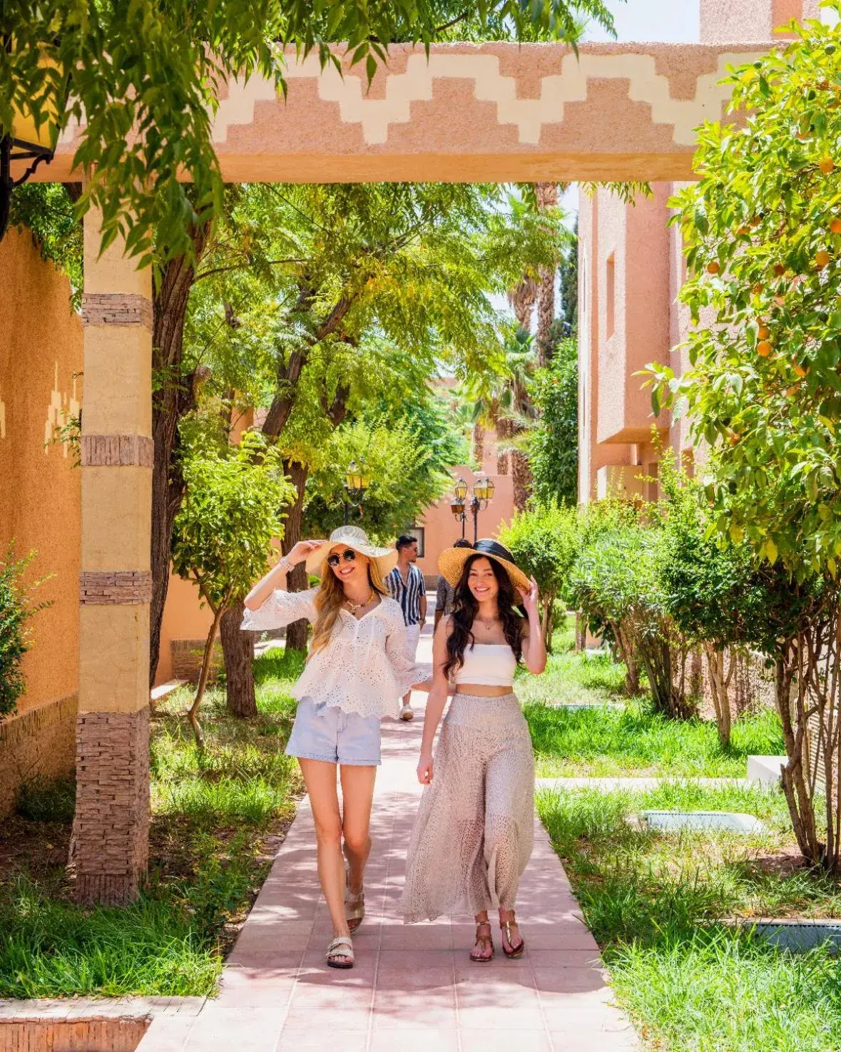 Garden, Guests in Berbère Palace