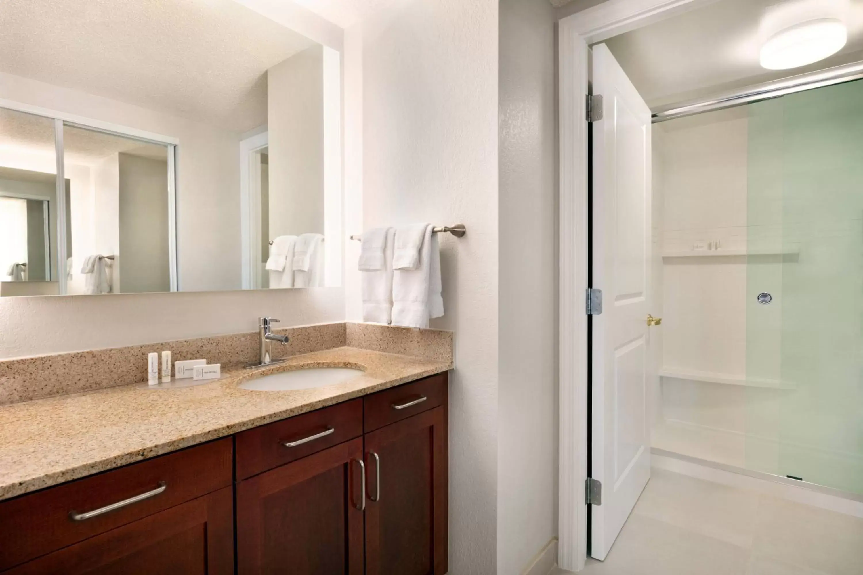 Bedroom, Bathroom in Residence Inn by Marriott Baltimore Downtown/ Inner Harbor