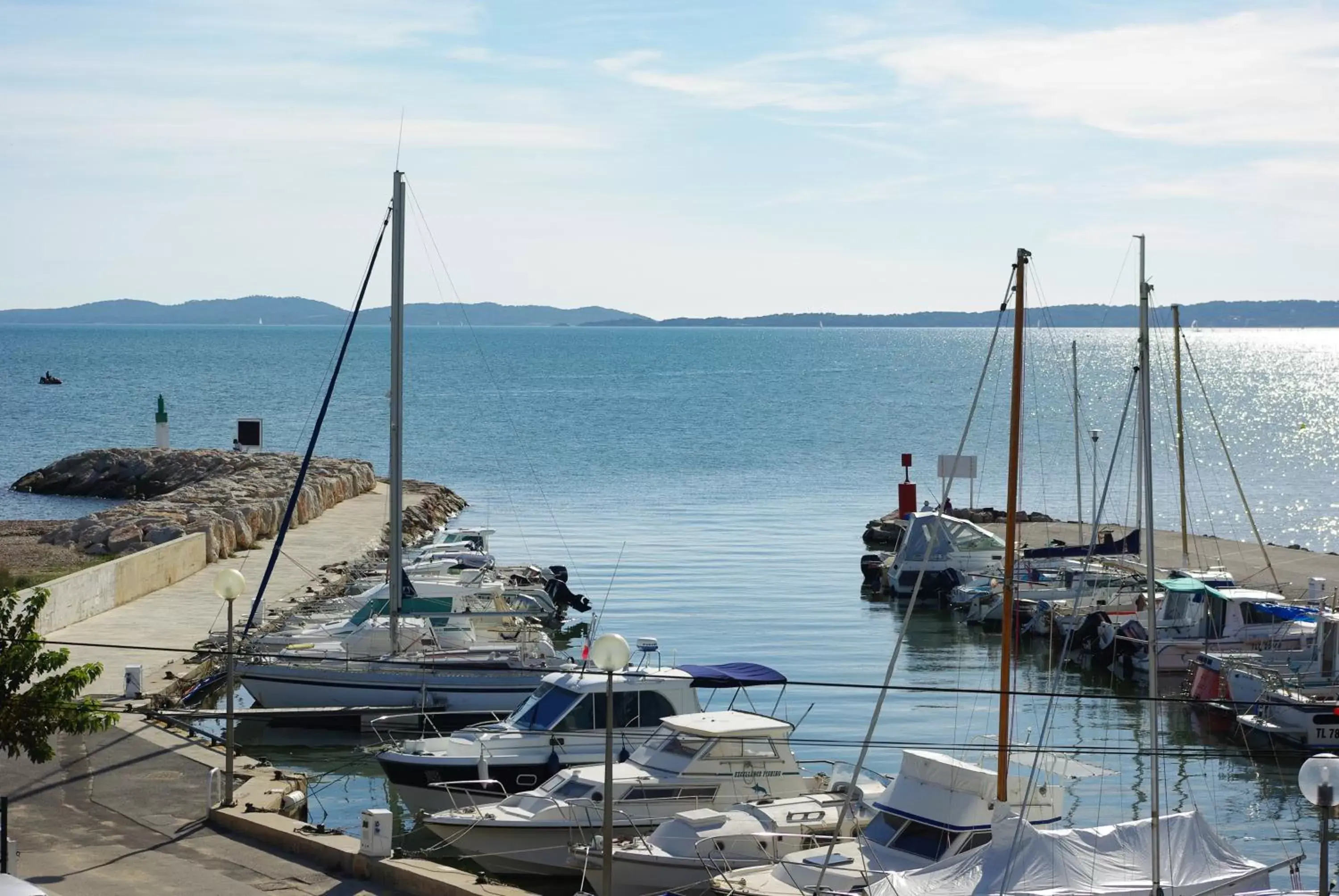 Sea view in Hôtel La Reine Jane