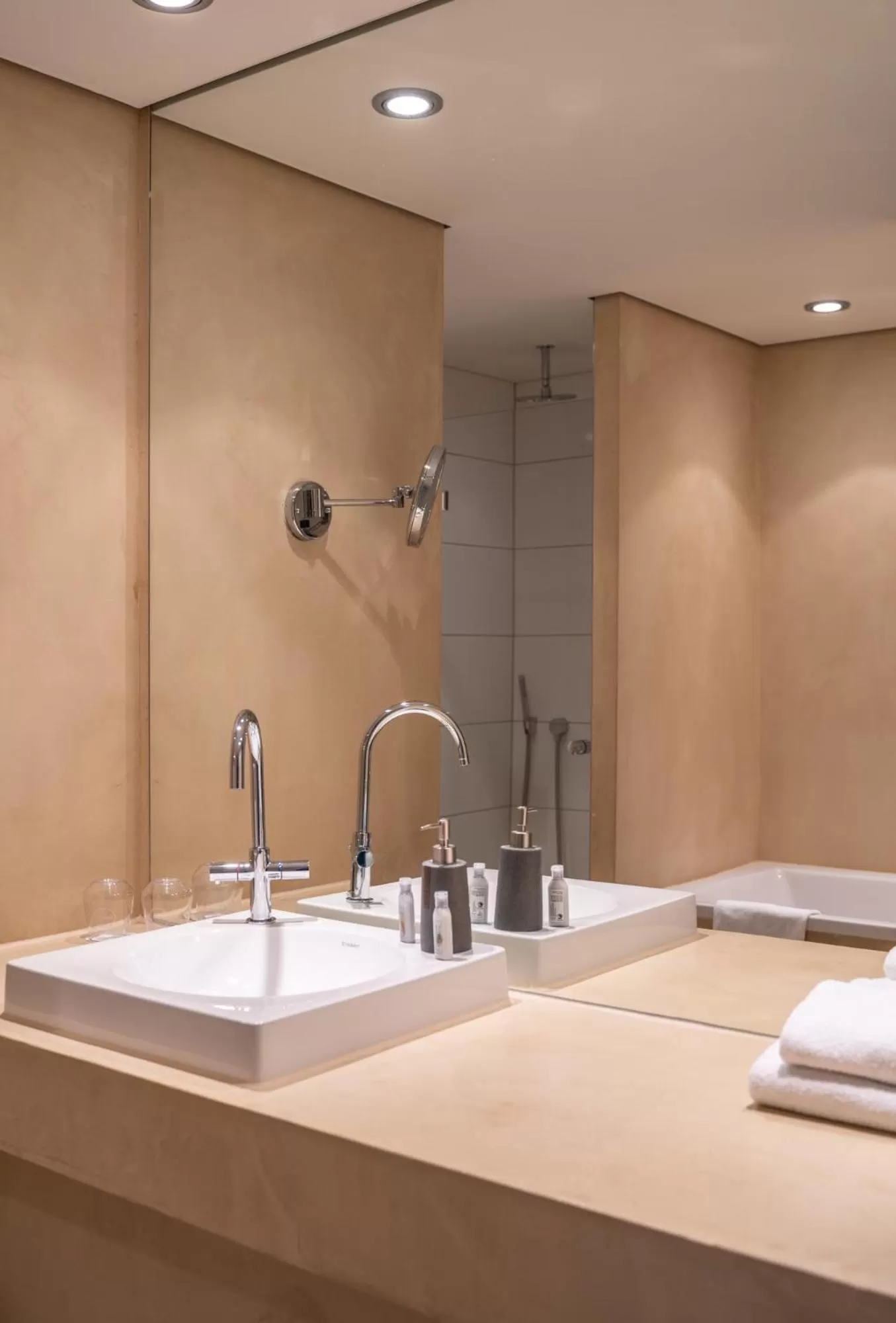 Bathroom in blooming