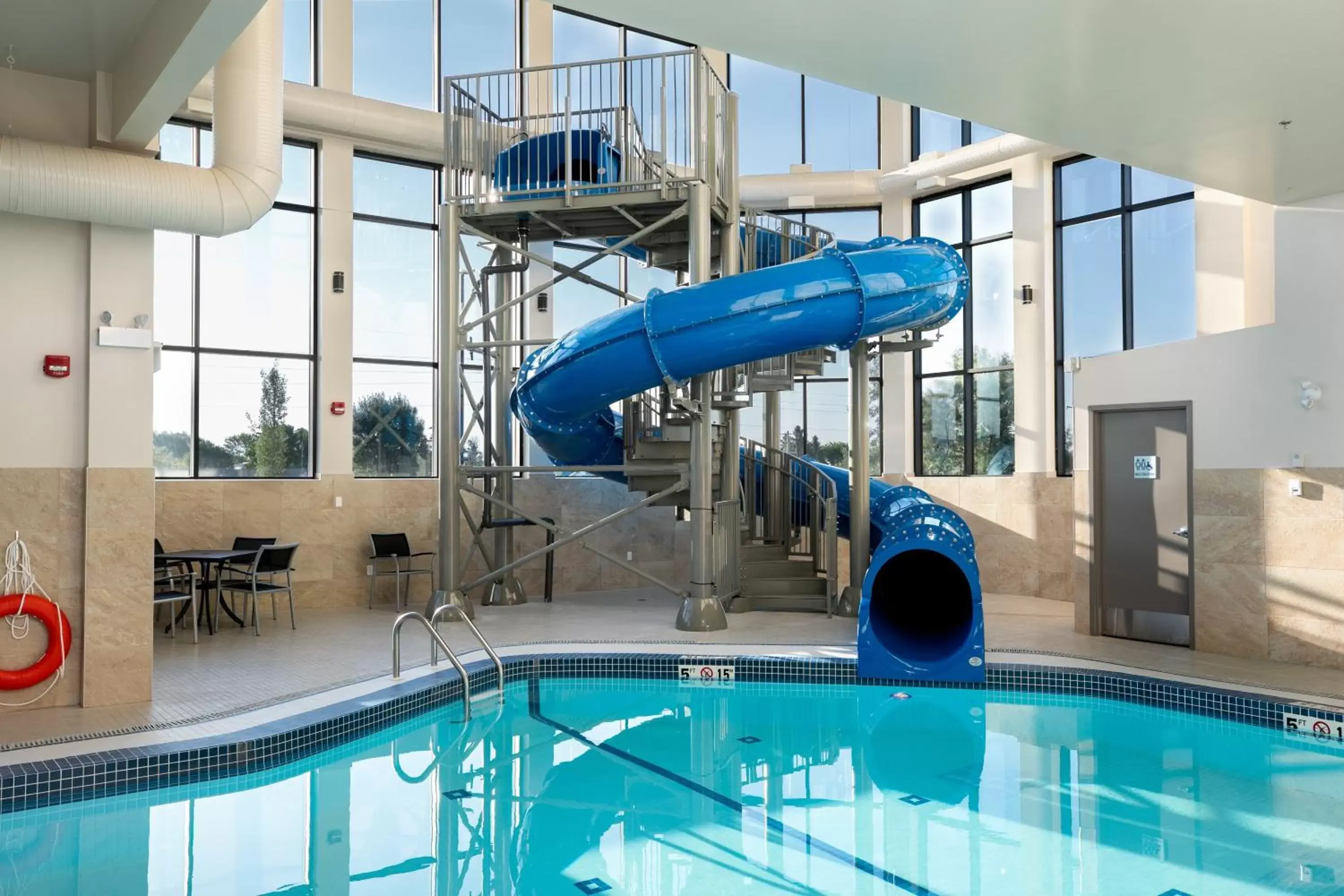 Swimming pool, Water Park in Holiday Inn Express - Lethbridge Southeast, an IHG Hotel