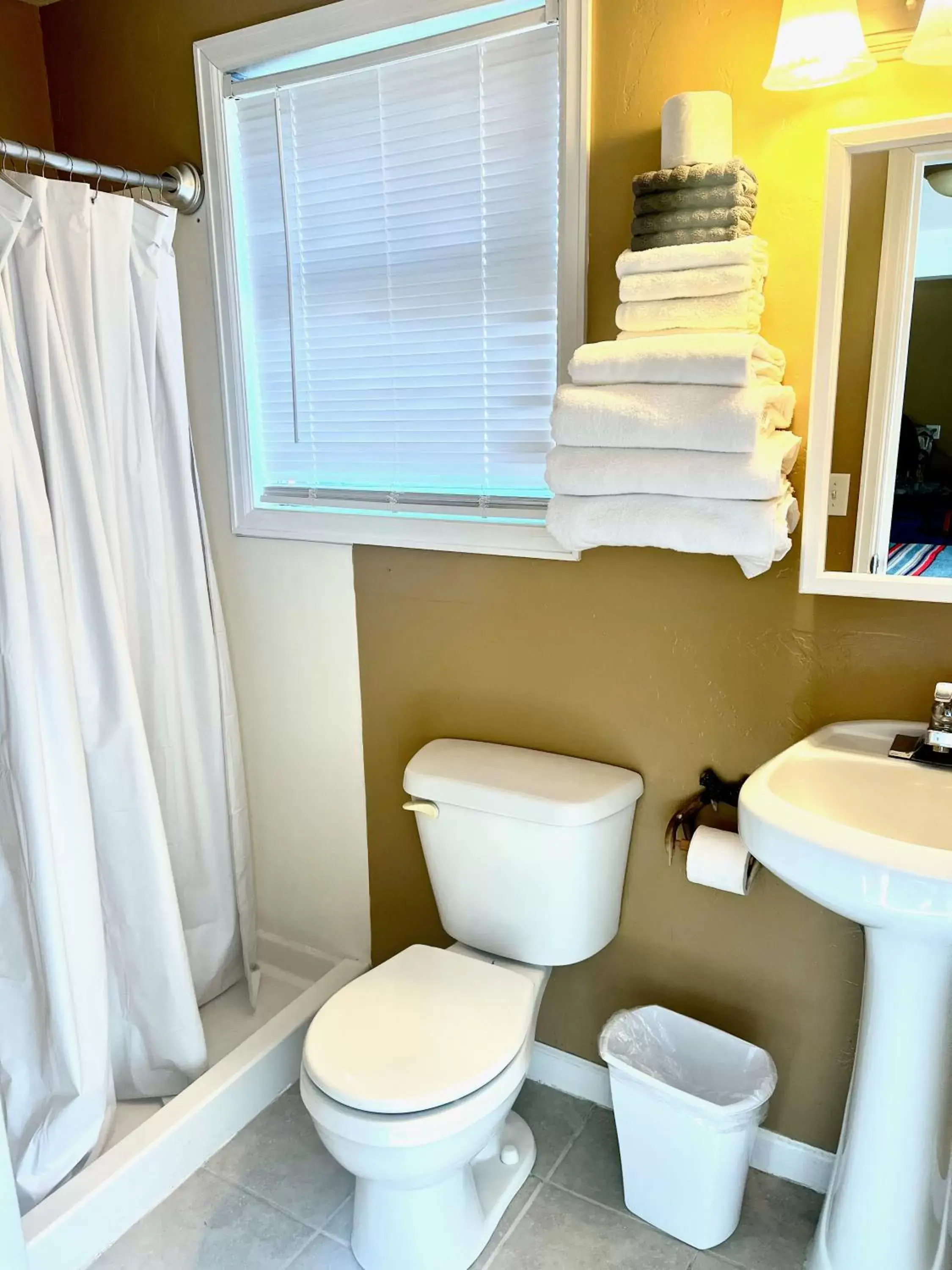 Bathroom in Lodge at Poncha Springs