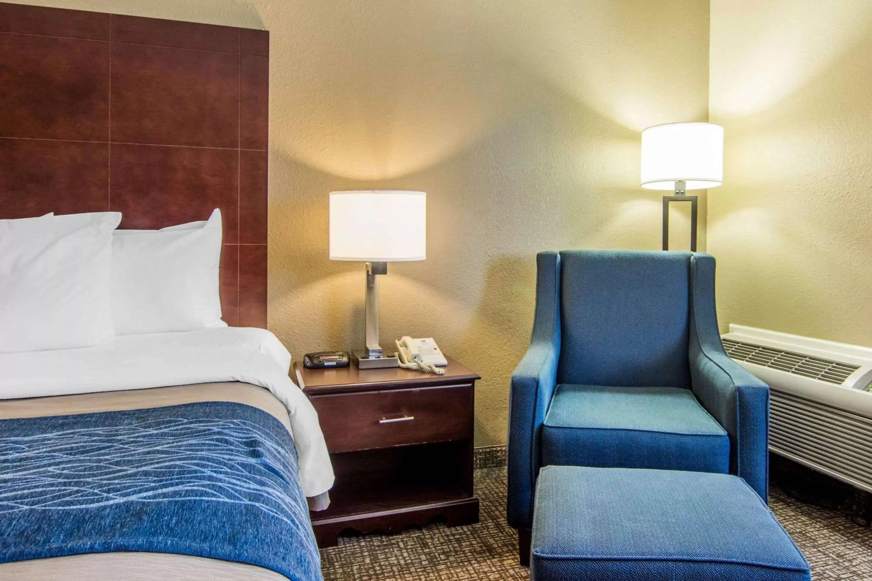 Photo of the whole room, Bed in Comfort Inn Atlanta Downtown South