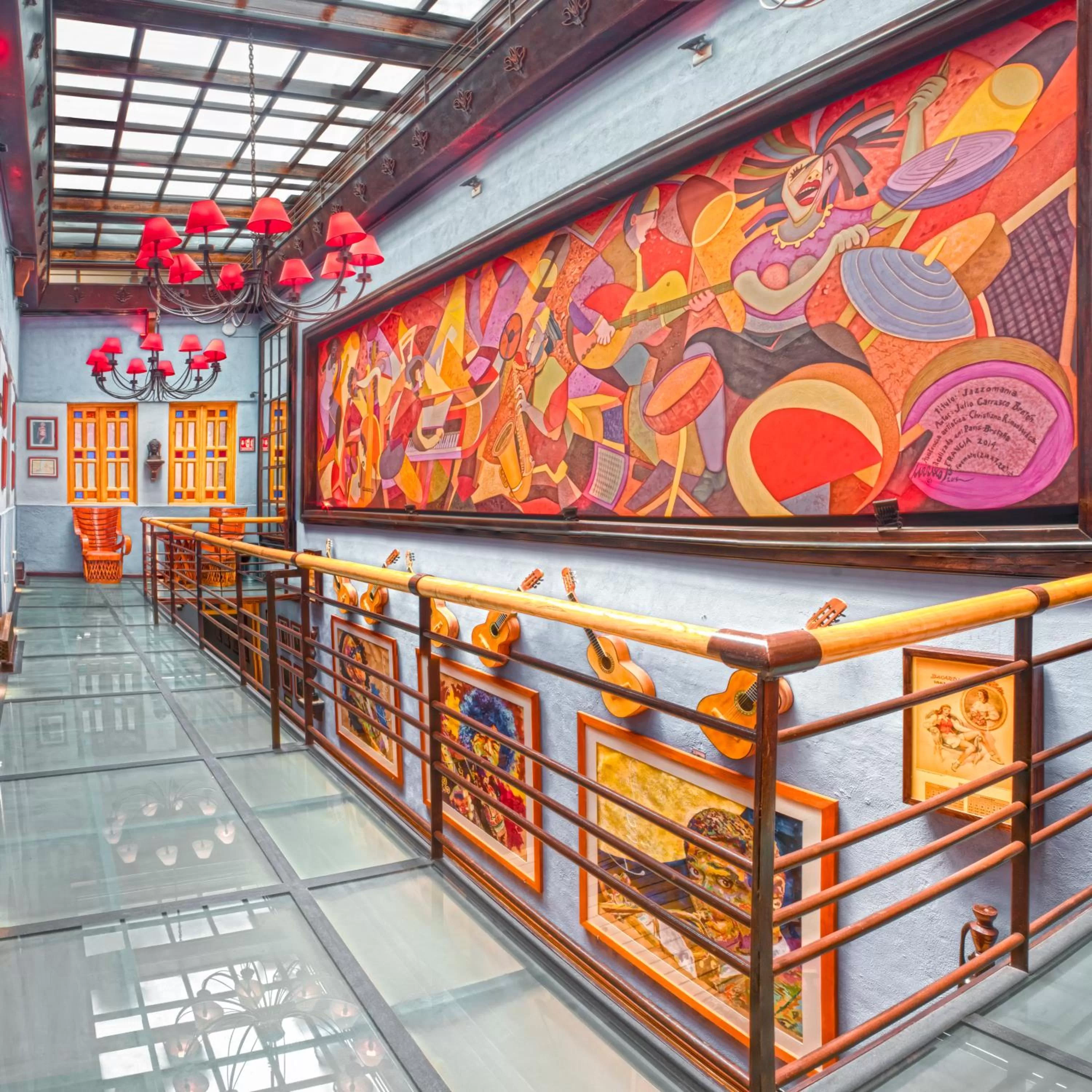 Balcony/Terrace in Hotel Parque México Suites at Condesa