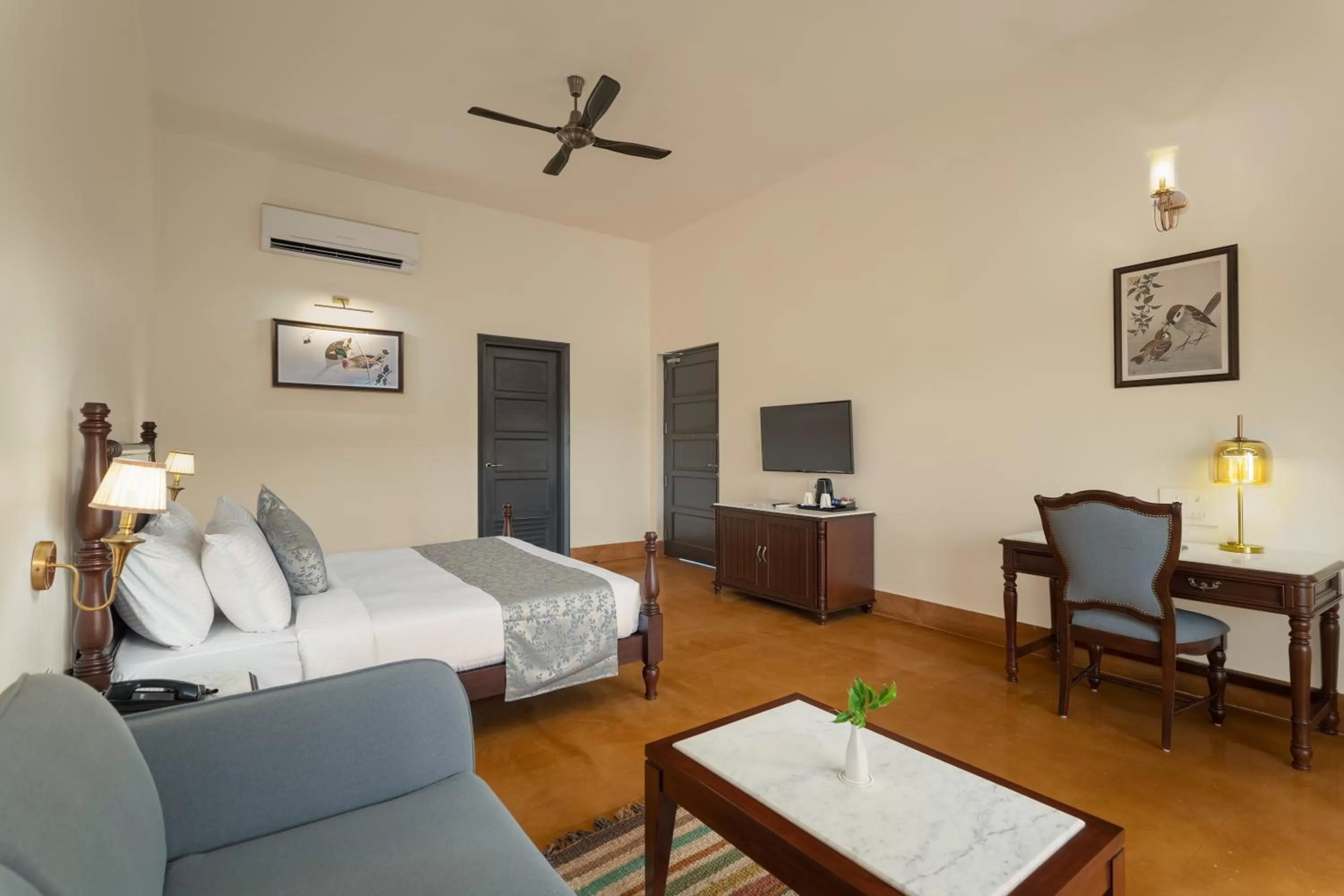 Property building, Bed in Sarasiruham Resort - Private Pool Villa in Udaipur