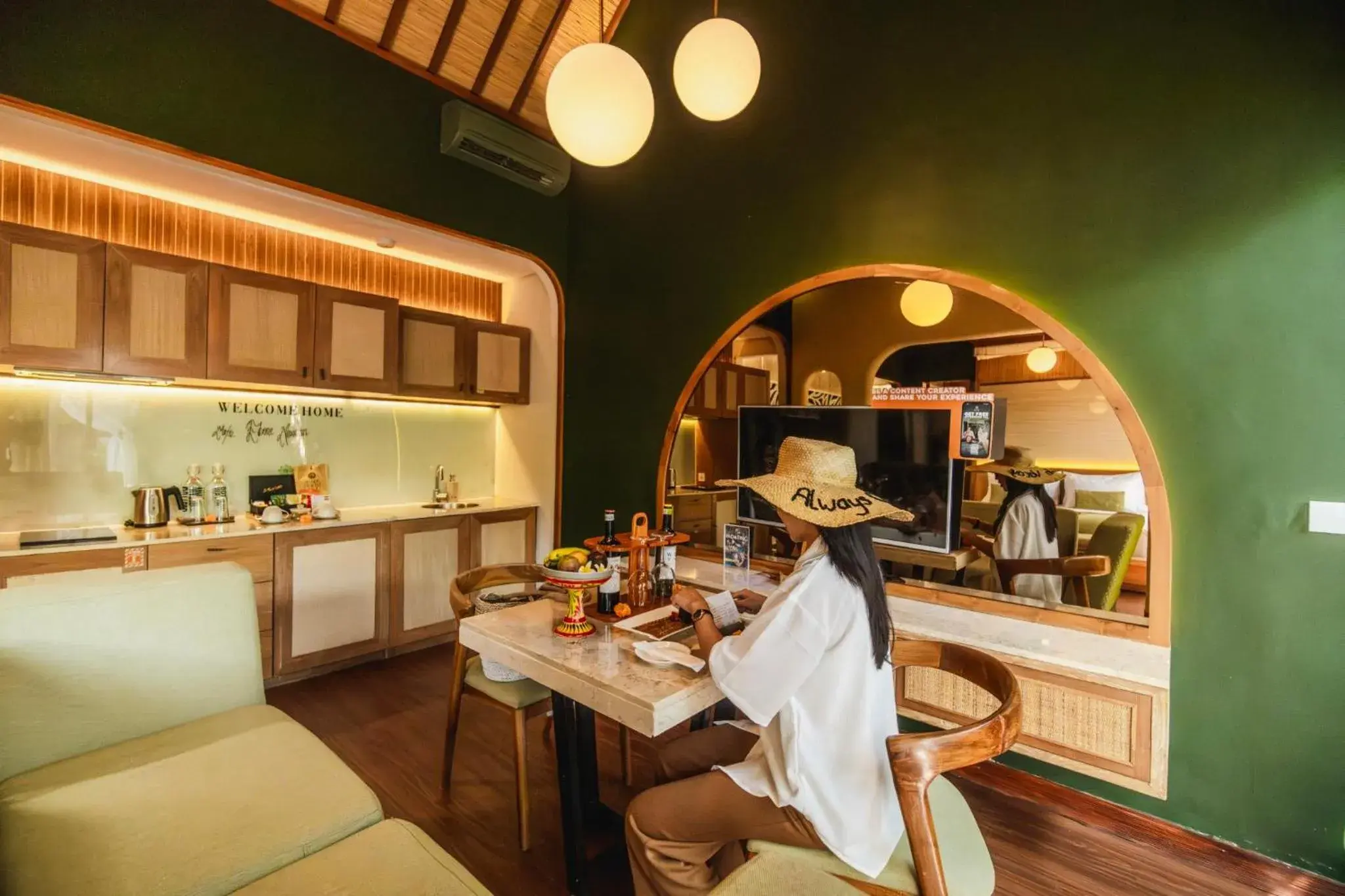 Living room, Restaurant/Places to Eat in Ini Vie Villa Legian by Ini Vie Hospitality