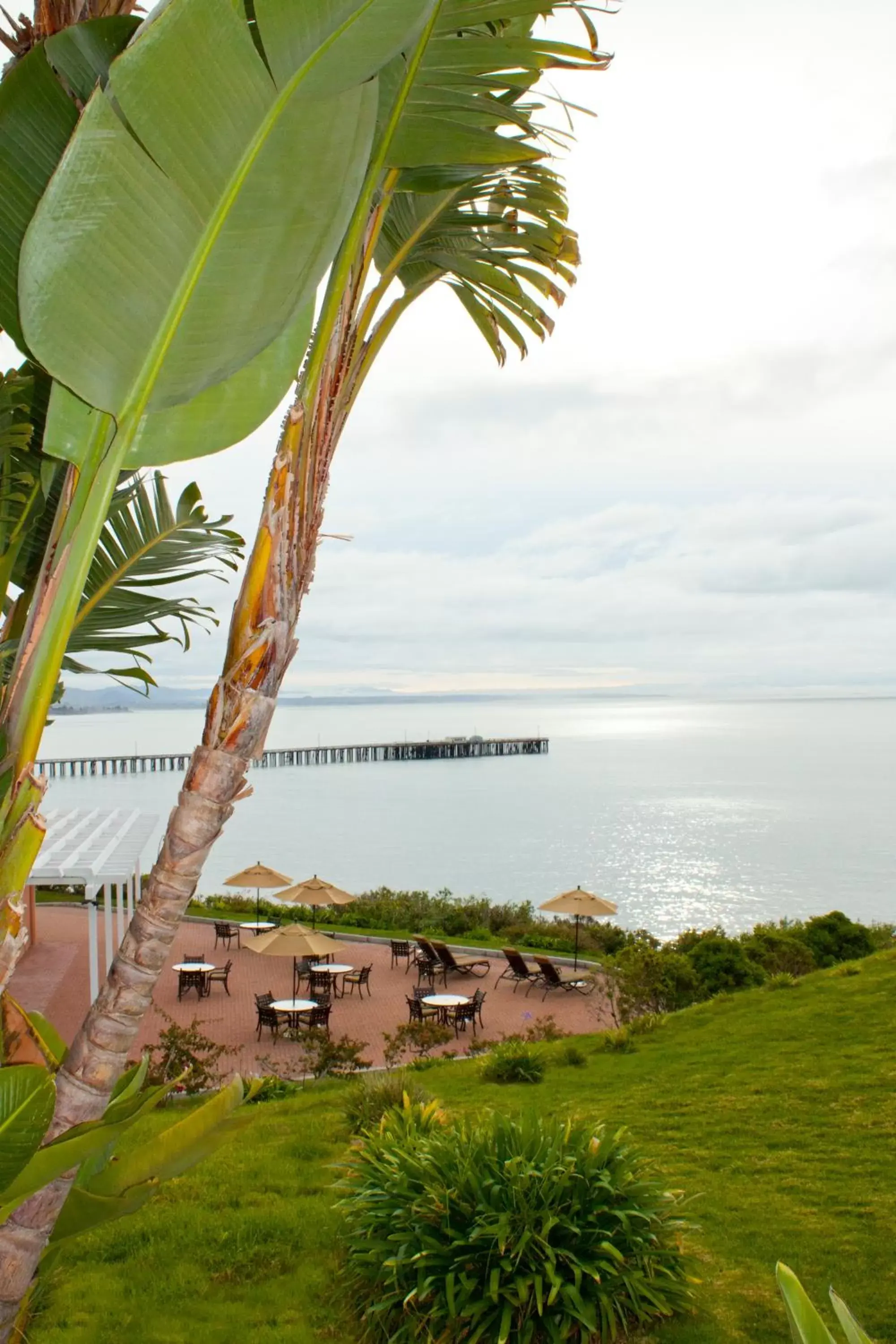 Patio in San Luis Bay Inn