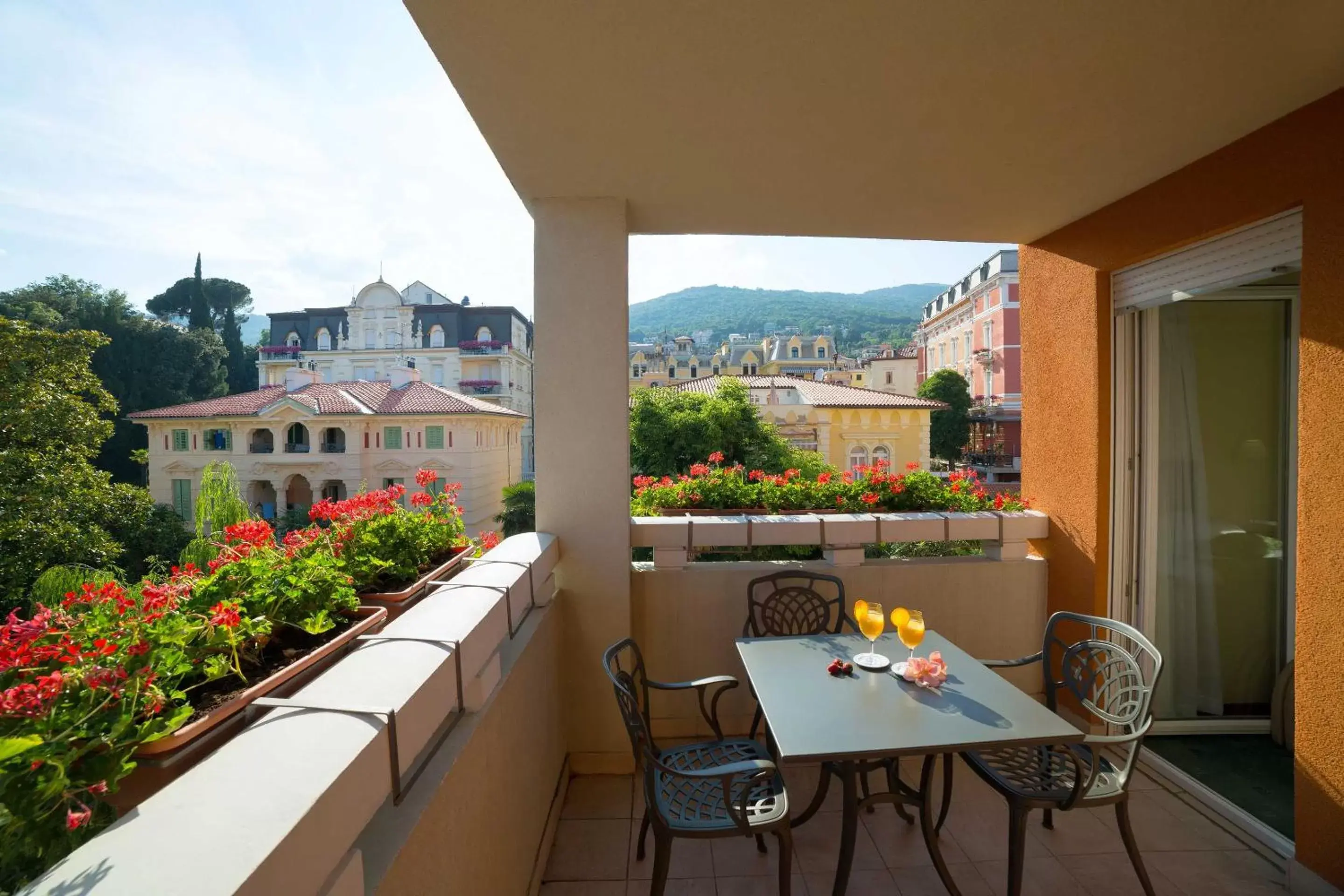 Balcony/Terrace in Amadria Park Grand Hotel 4 Opatijska Cvijeta