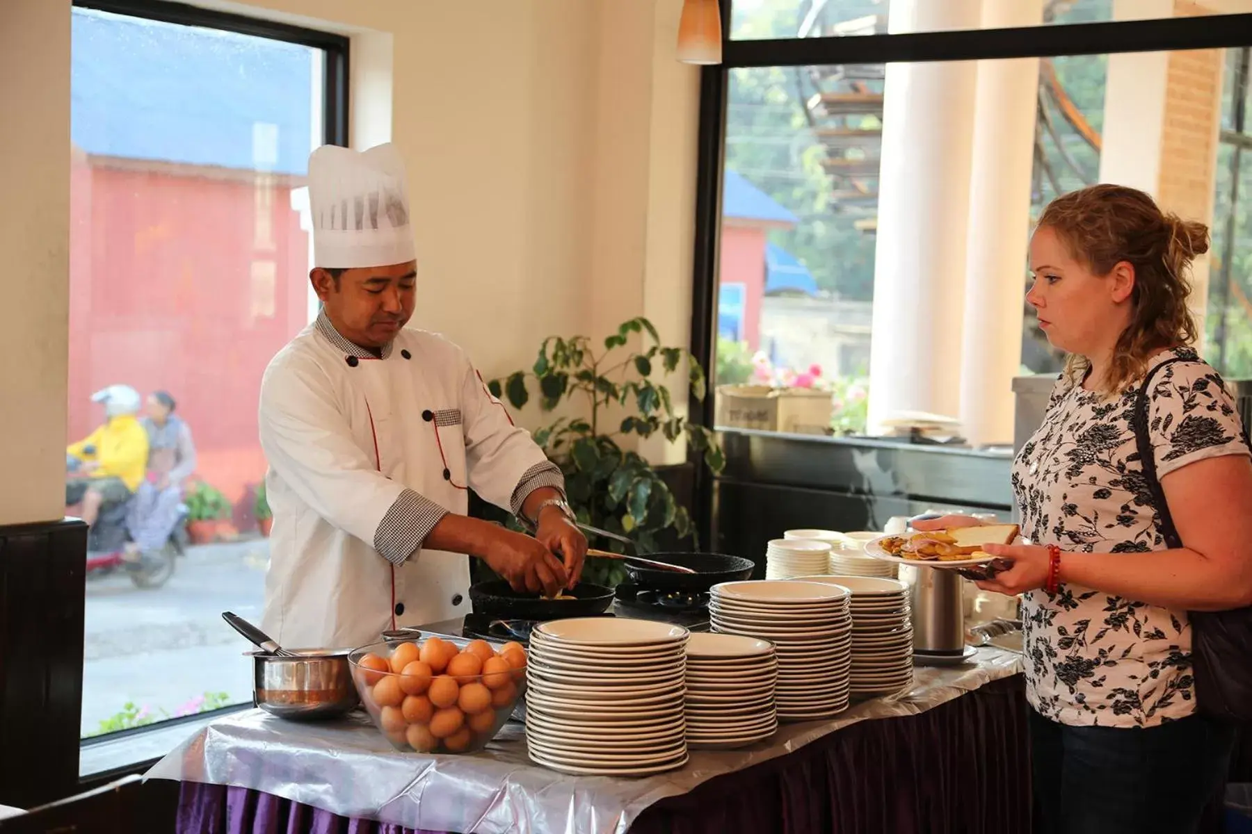 Staff in Mount Kailash Resort