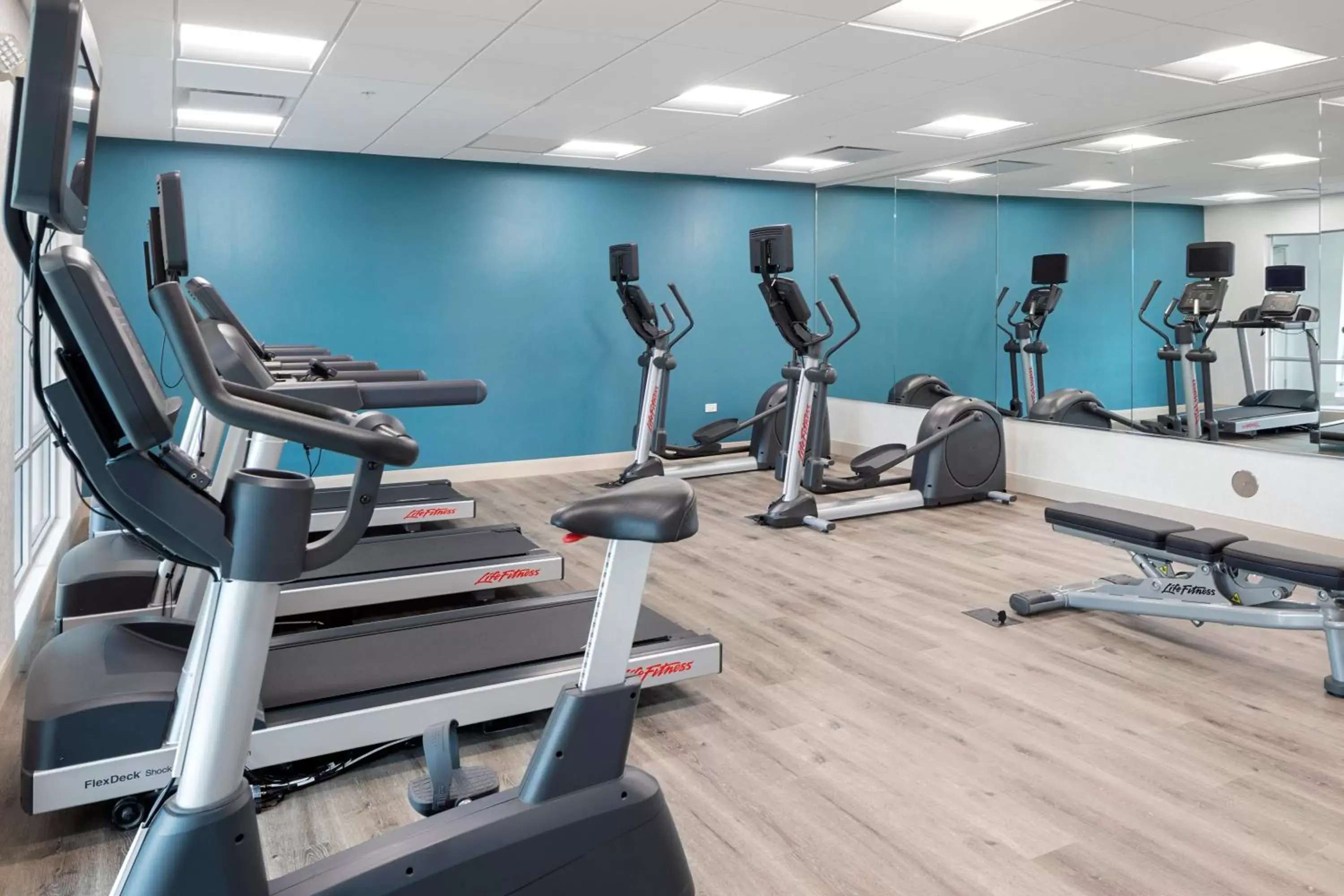 Spa and wellness centre/facilities, Fitness Center/Facilities in Holiday Inn Express & Suites - Bourbonnais East - Bradley, an IHG Hotel