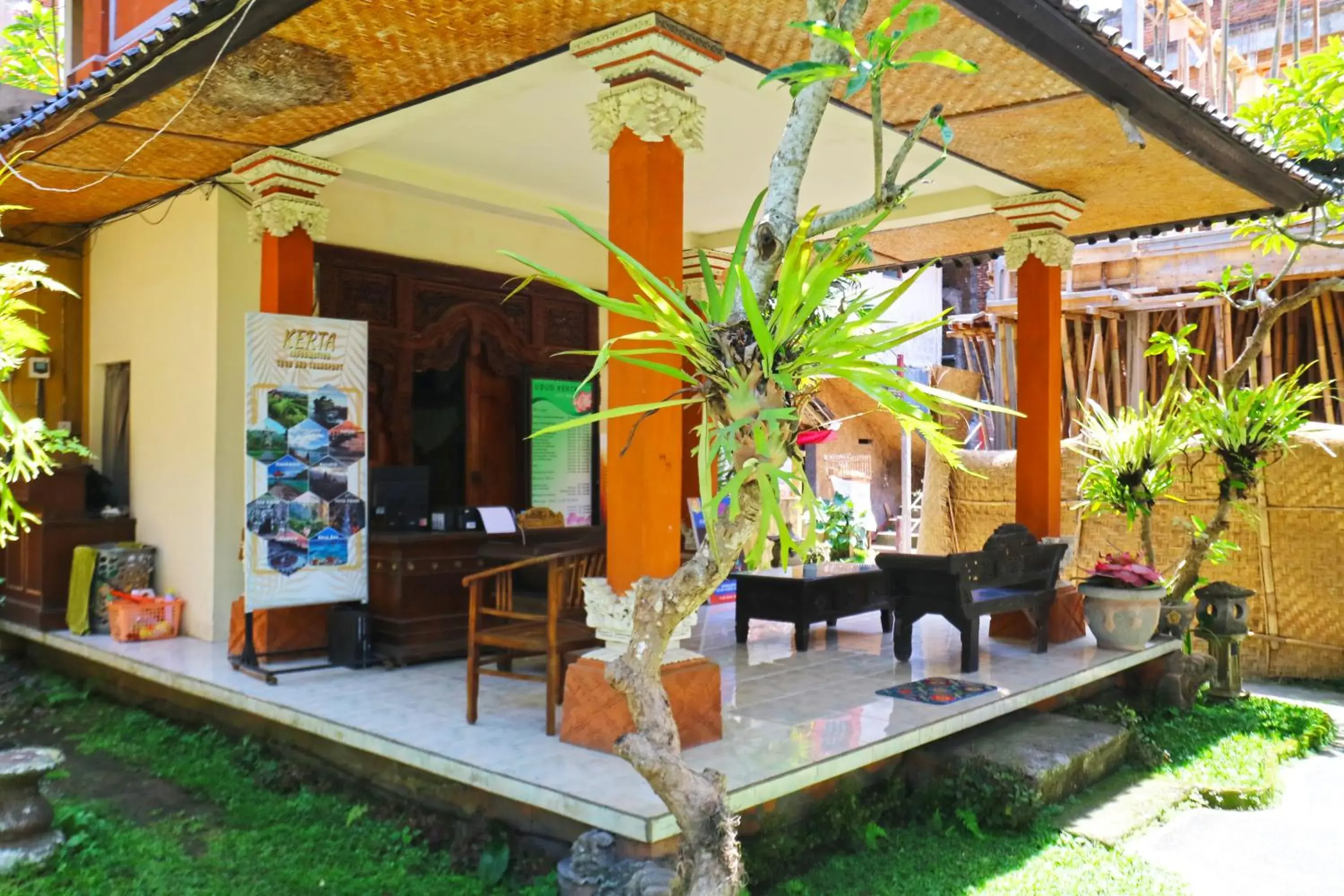 Lobby or reception in Ubud Kerta City Hotel Lobby or reception in Ubud Kerta City Hotel