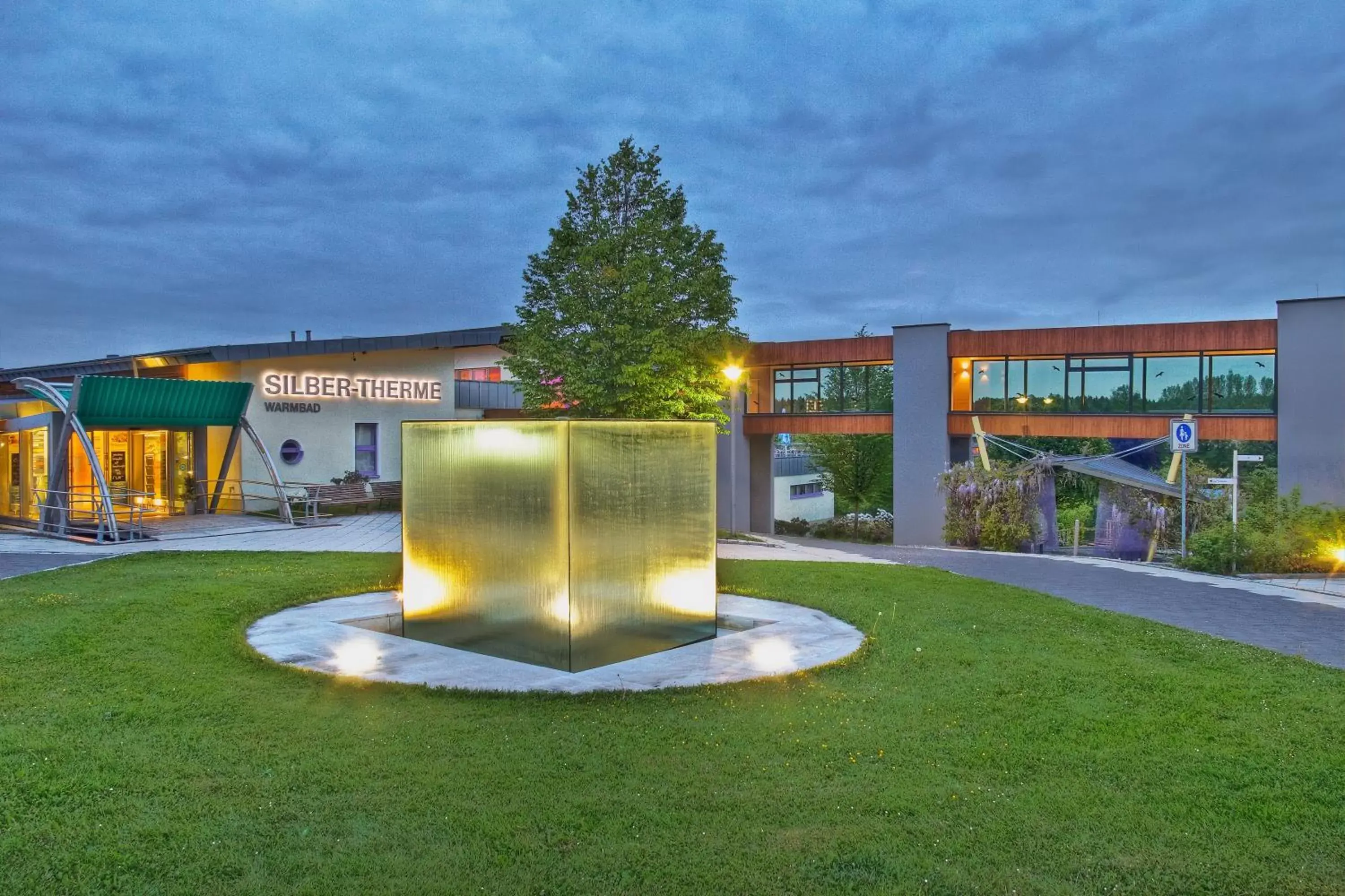 Hot Spring Bath, Property Building in Santé Royale Hotel- & Gesundheitsresort Warmbad Wolkenstein