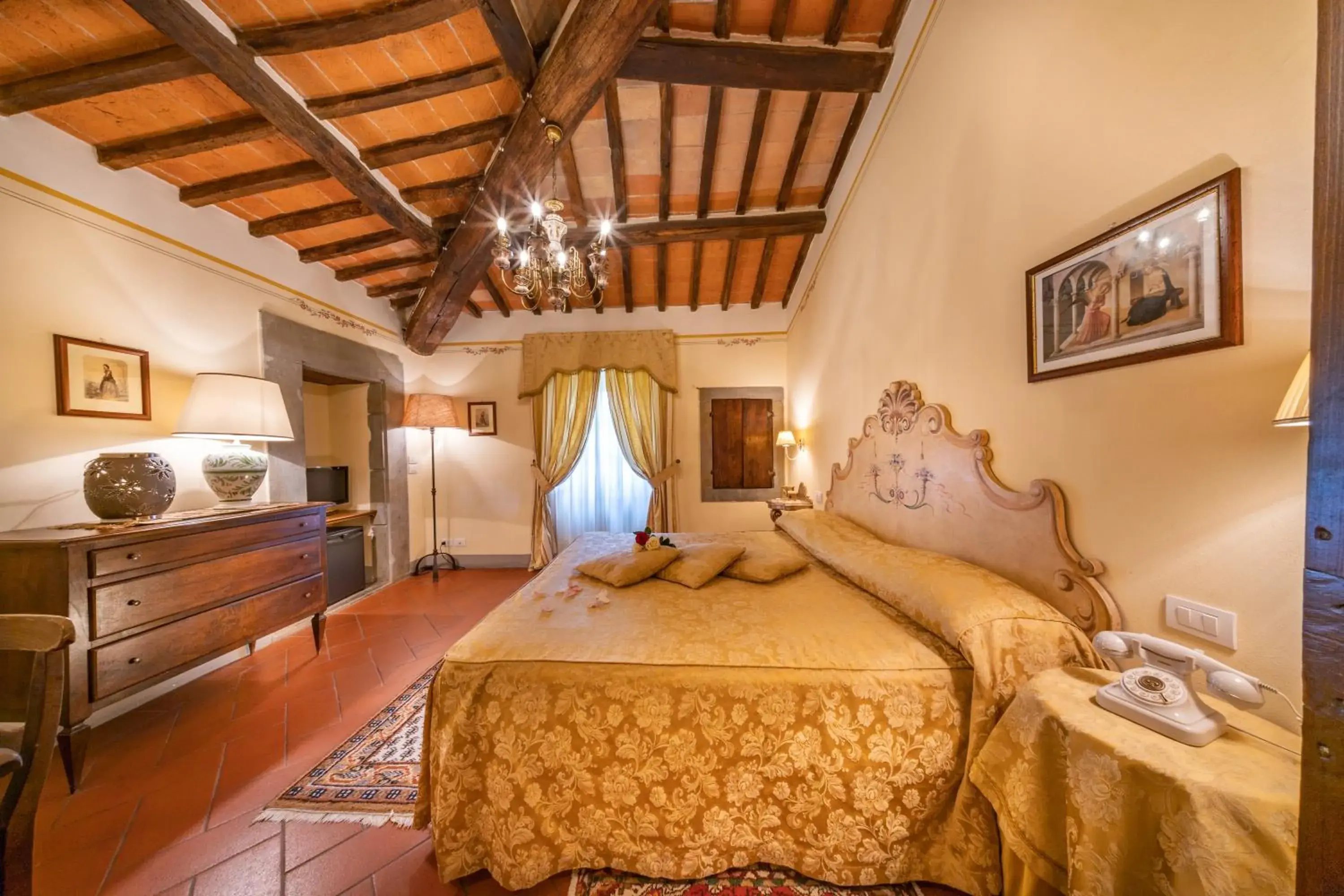 Bedroom in Relais Borgo San Pietro