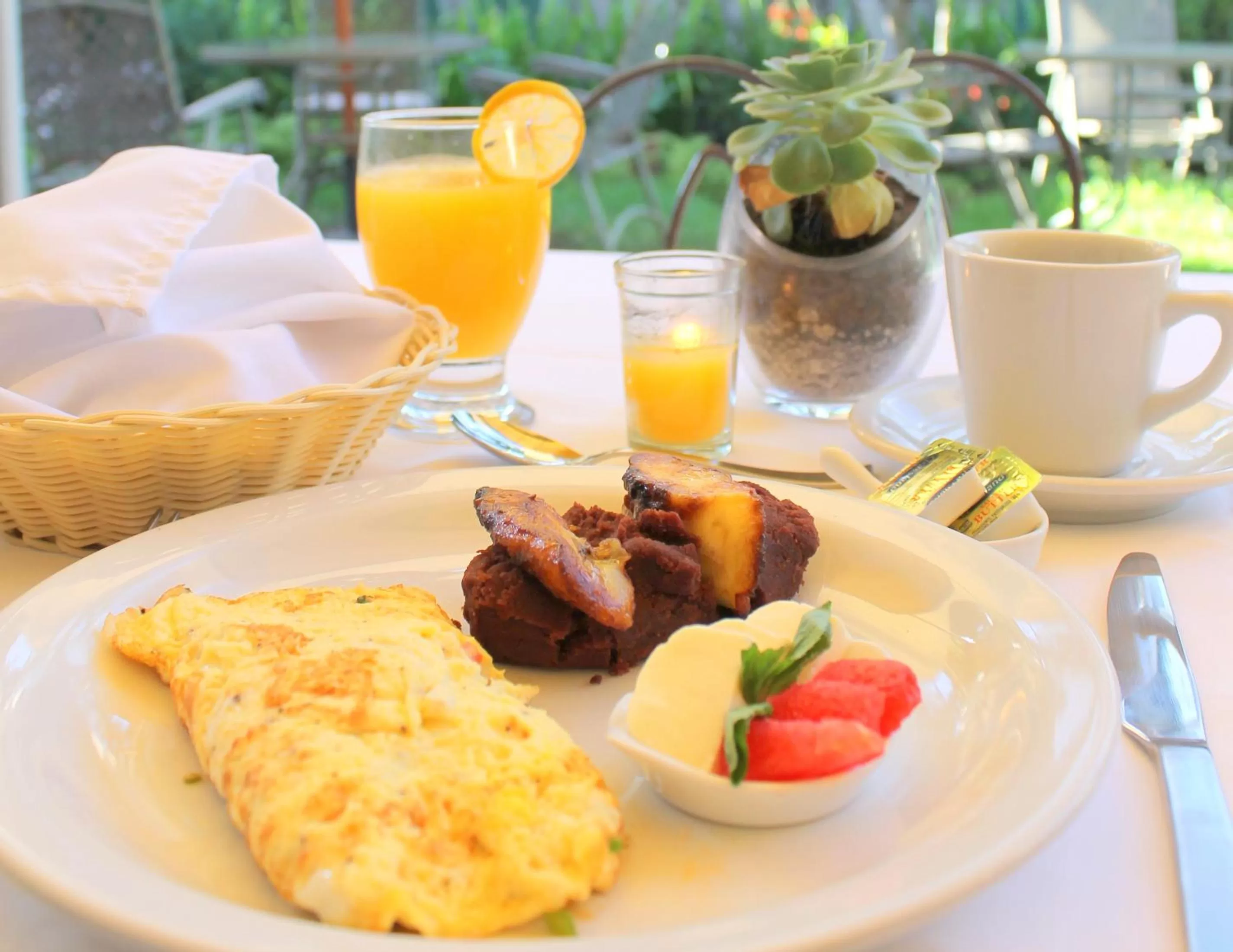 Breakfast in Las Magnolias Hotel Boutique
