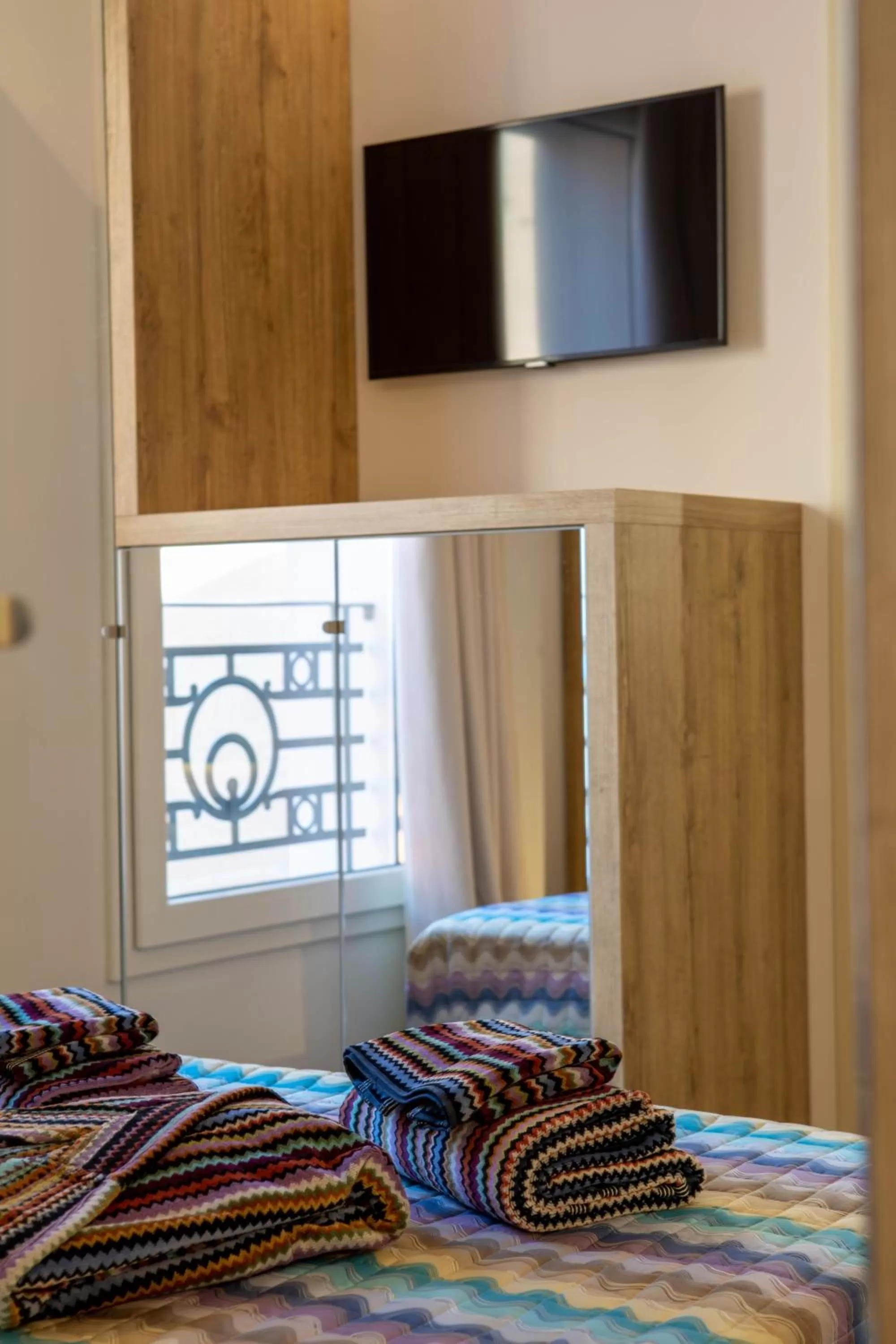 Bedroom, Bed in Vespasiani Suites