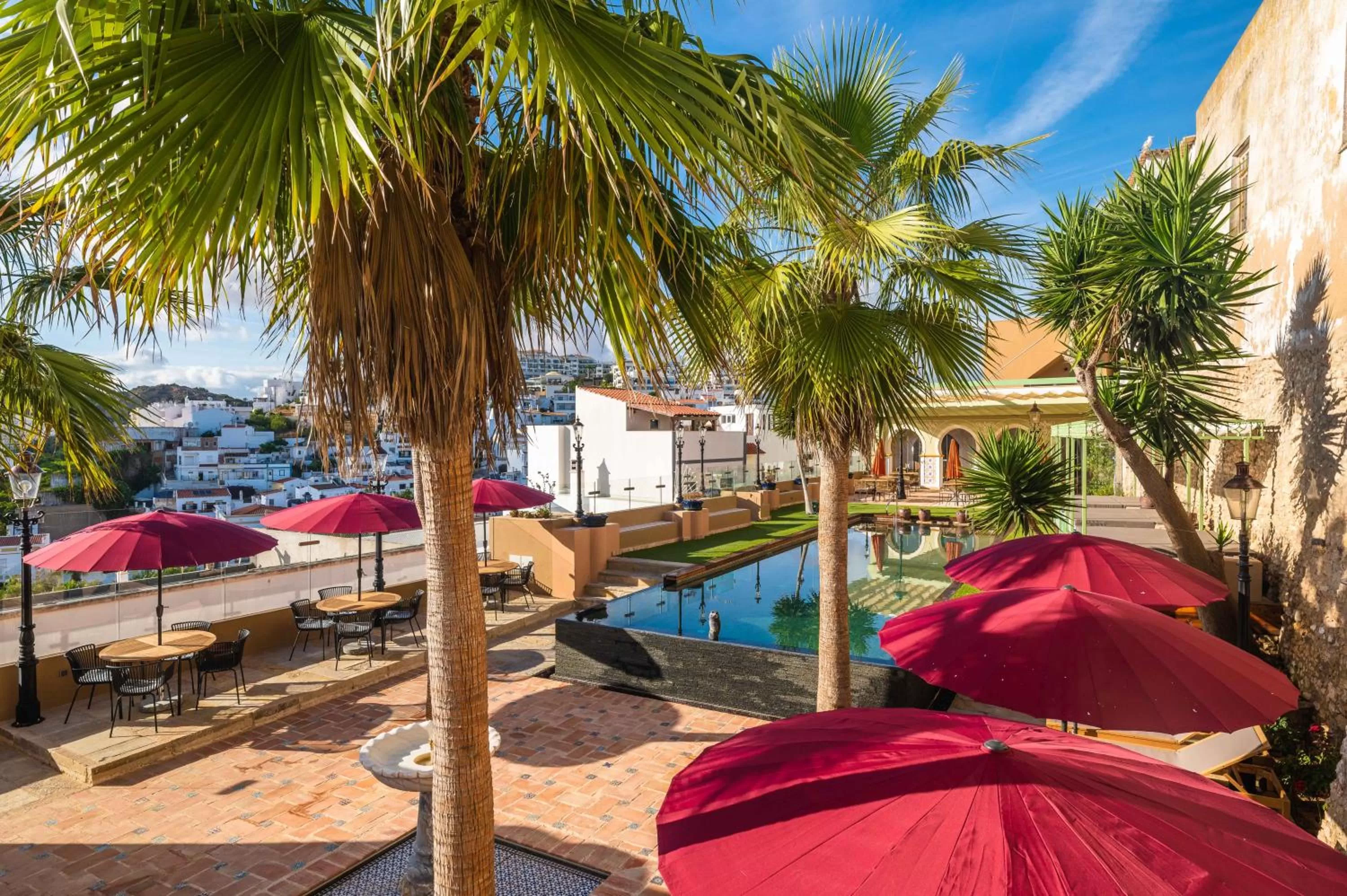 Pool view in Vila Origens Boutique Hotel Albufeira – Adults Only