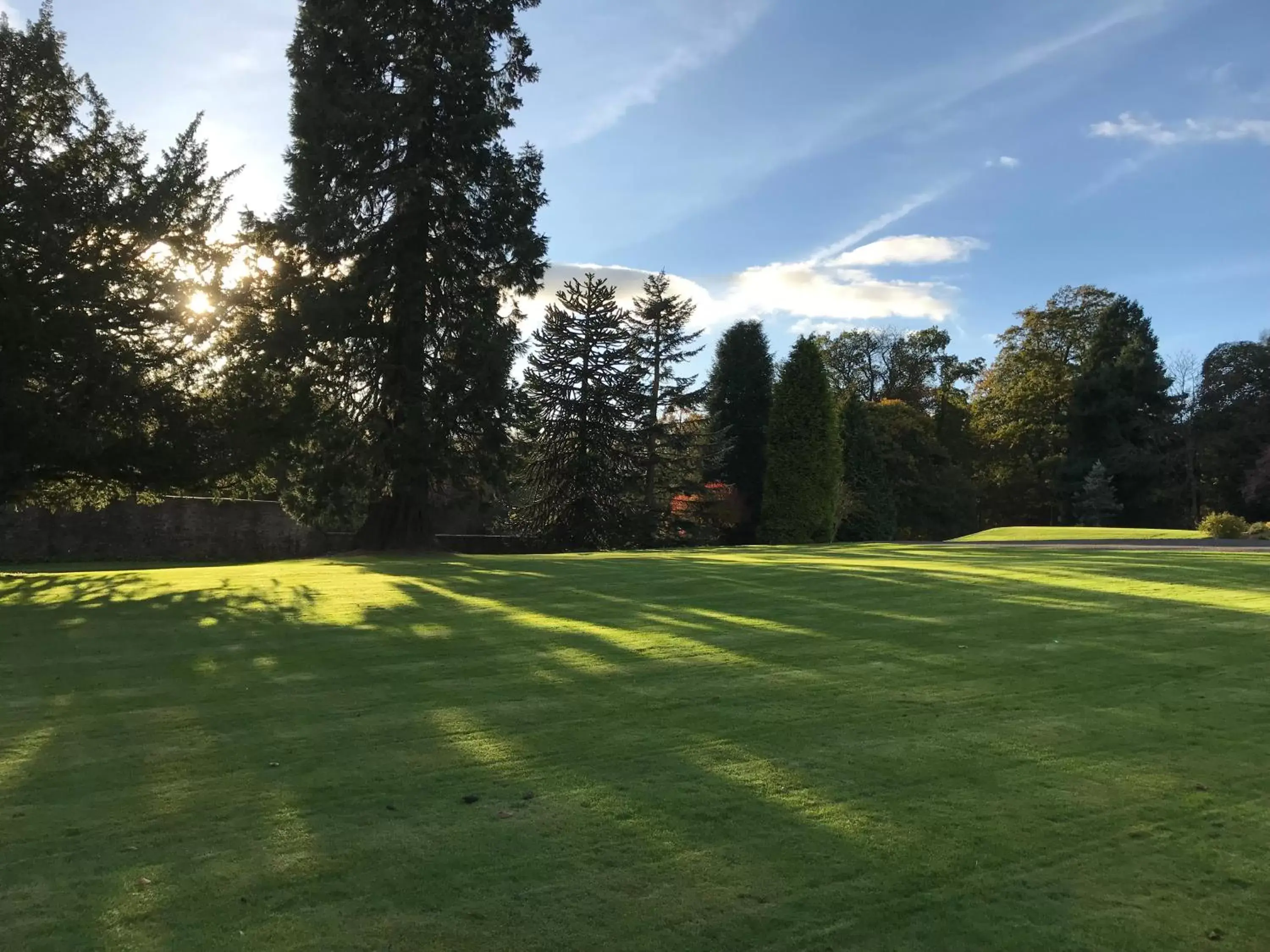 Garden in West Plean House