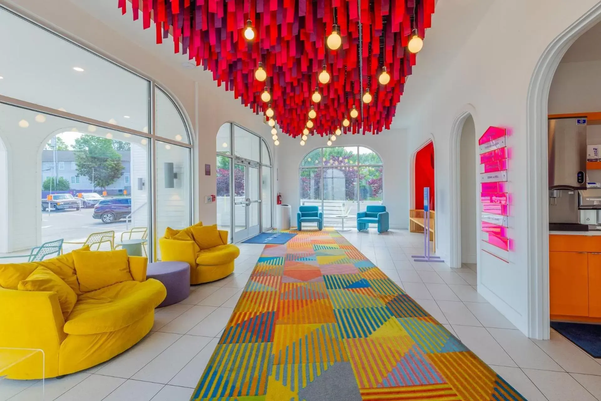 Lobby or reception in The Gallatin Lobby or reception in The Gallatin