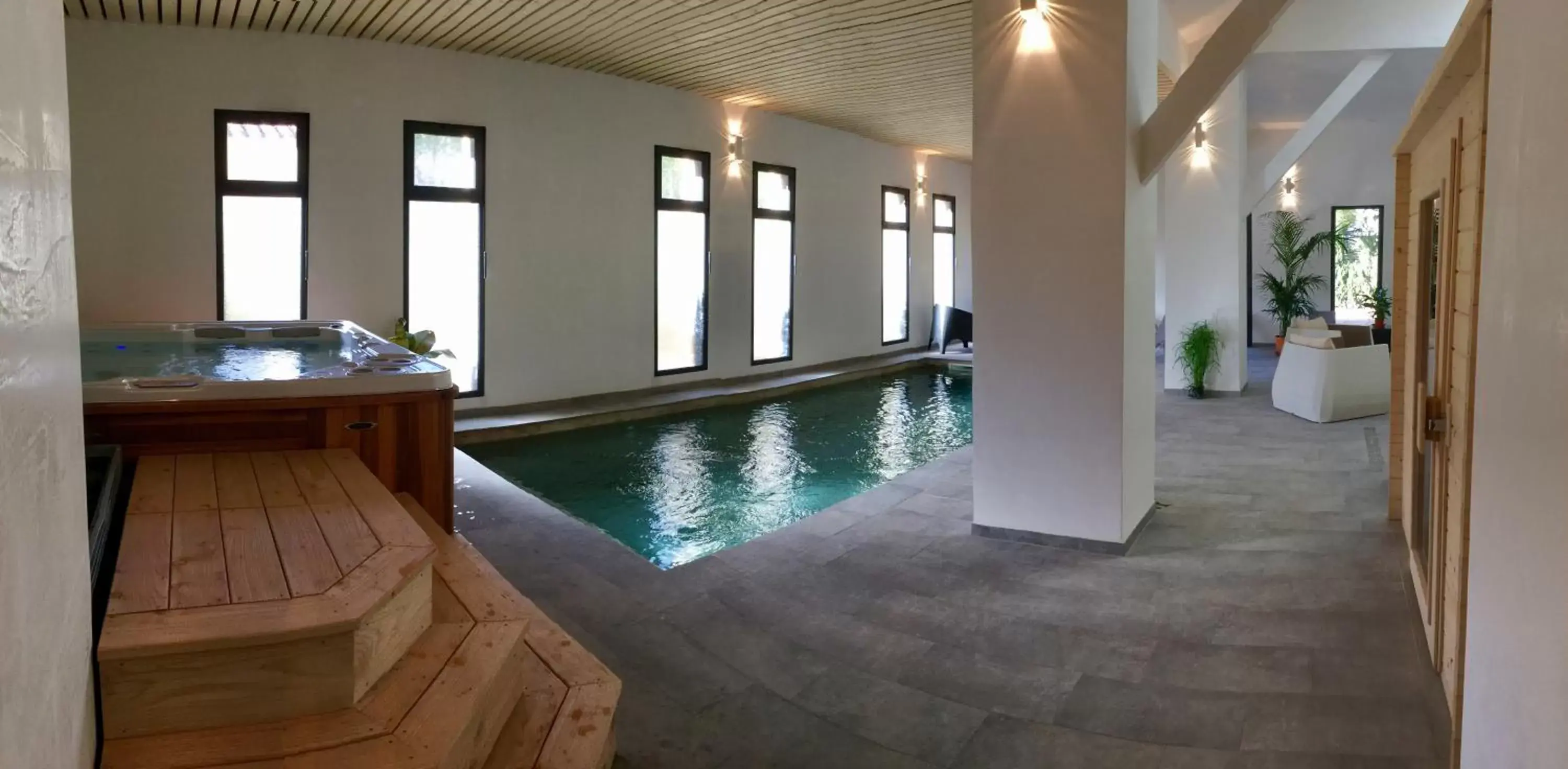 Spa and wellness centre/facilities, Swimming Pool in Le Clos Saint Michel & Spa