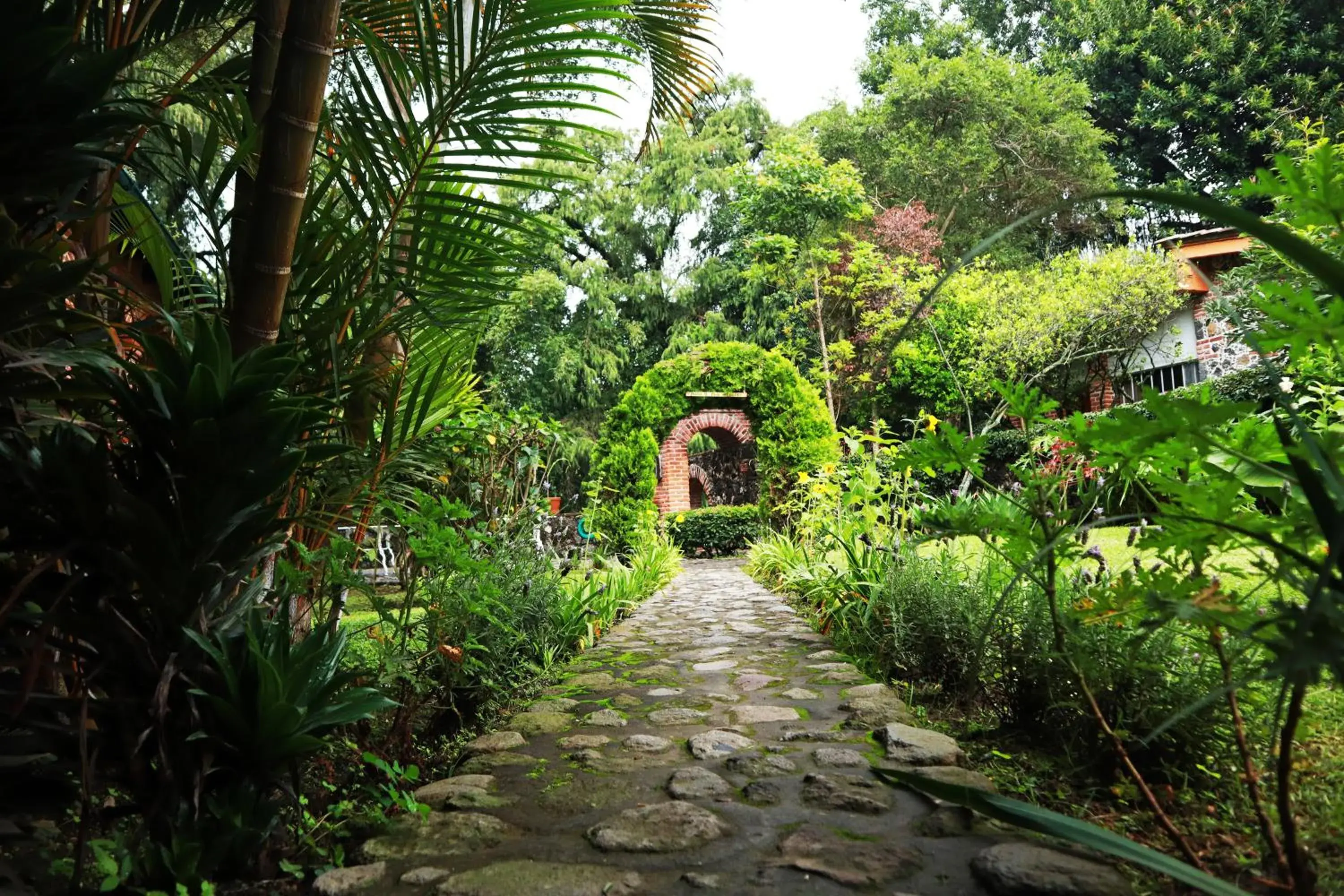 Garden in Hotel La Posada del Valle