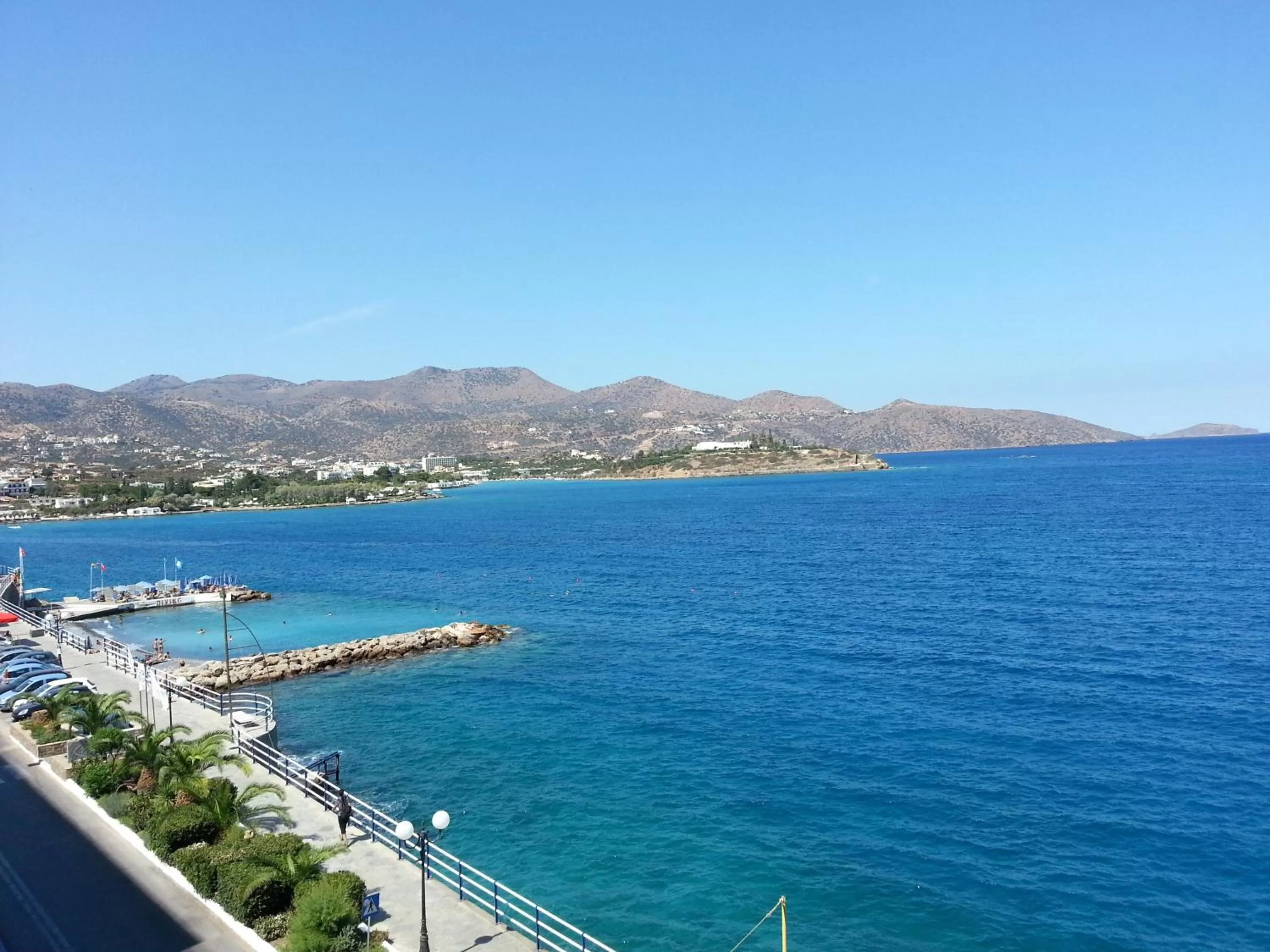 Natural landscape in Angelos Hotel