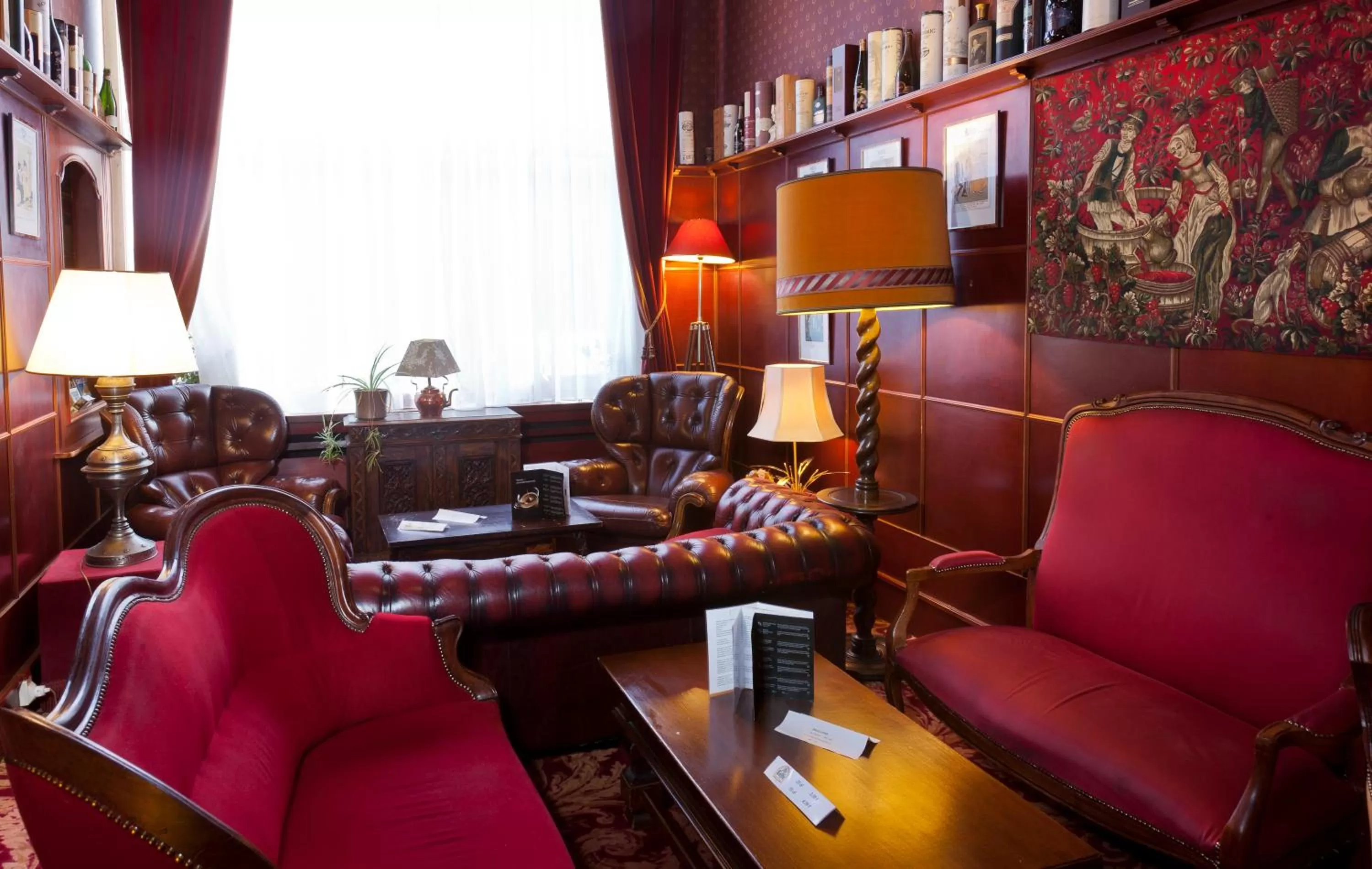Lounge or bar in Hotel Meurice