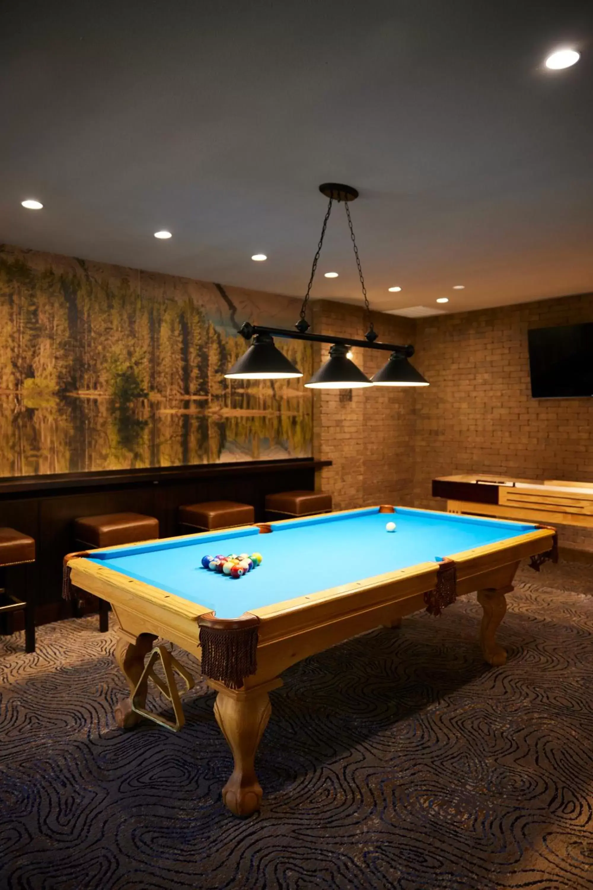 Billiard, Billiards in Riverhouse on the Deschutes