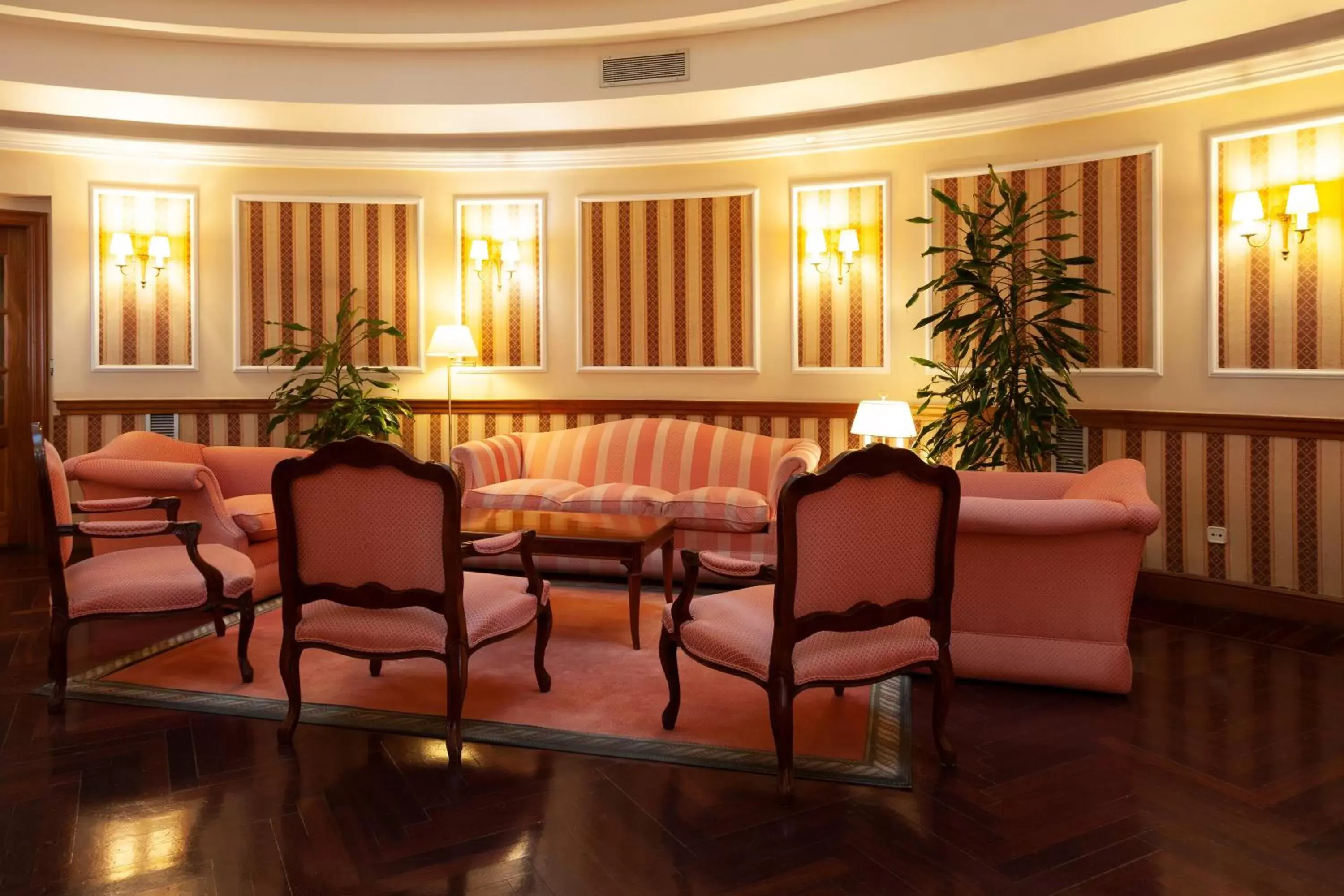 Living room, Lobby/Reception in Hotel Hoyuela