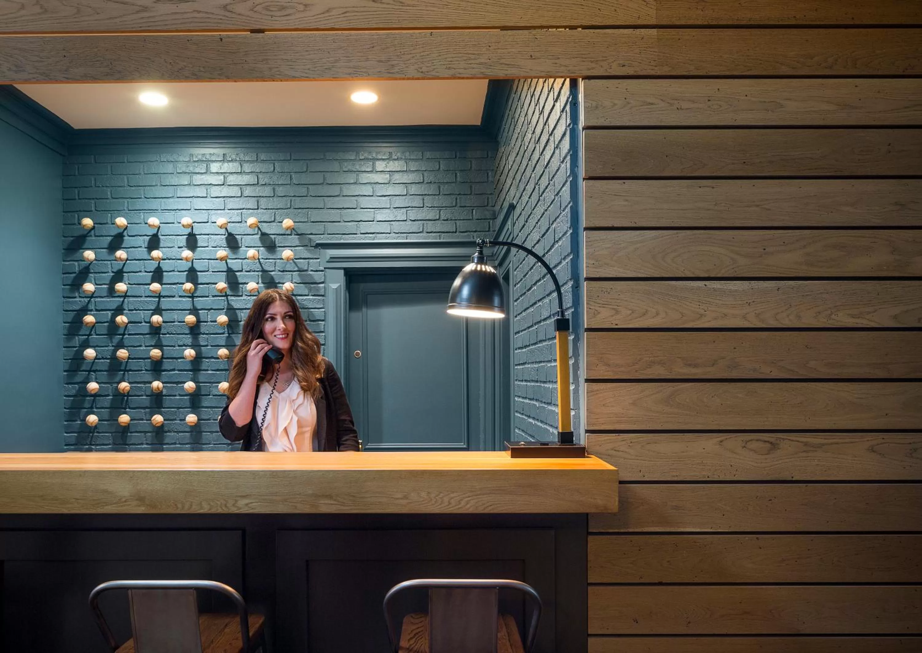 Staff in Majestic Hotel