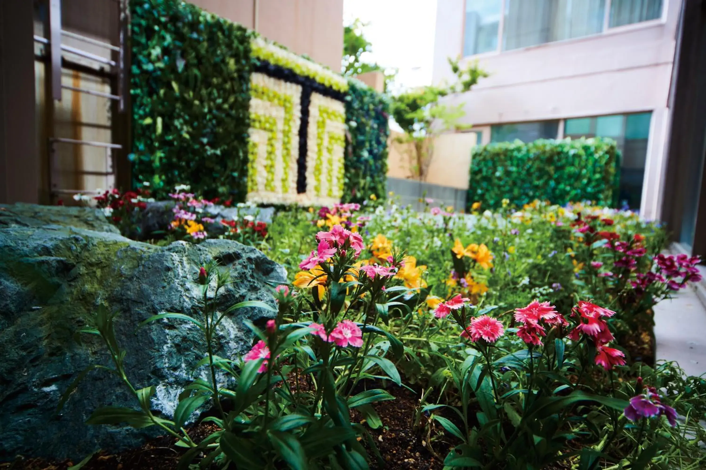 Garden in Tmark City Hotel Sapporo