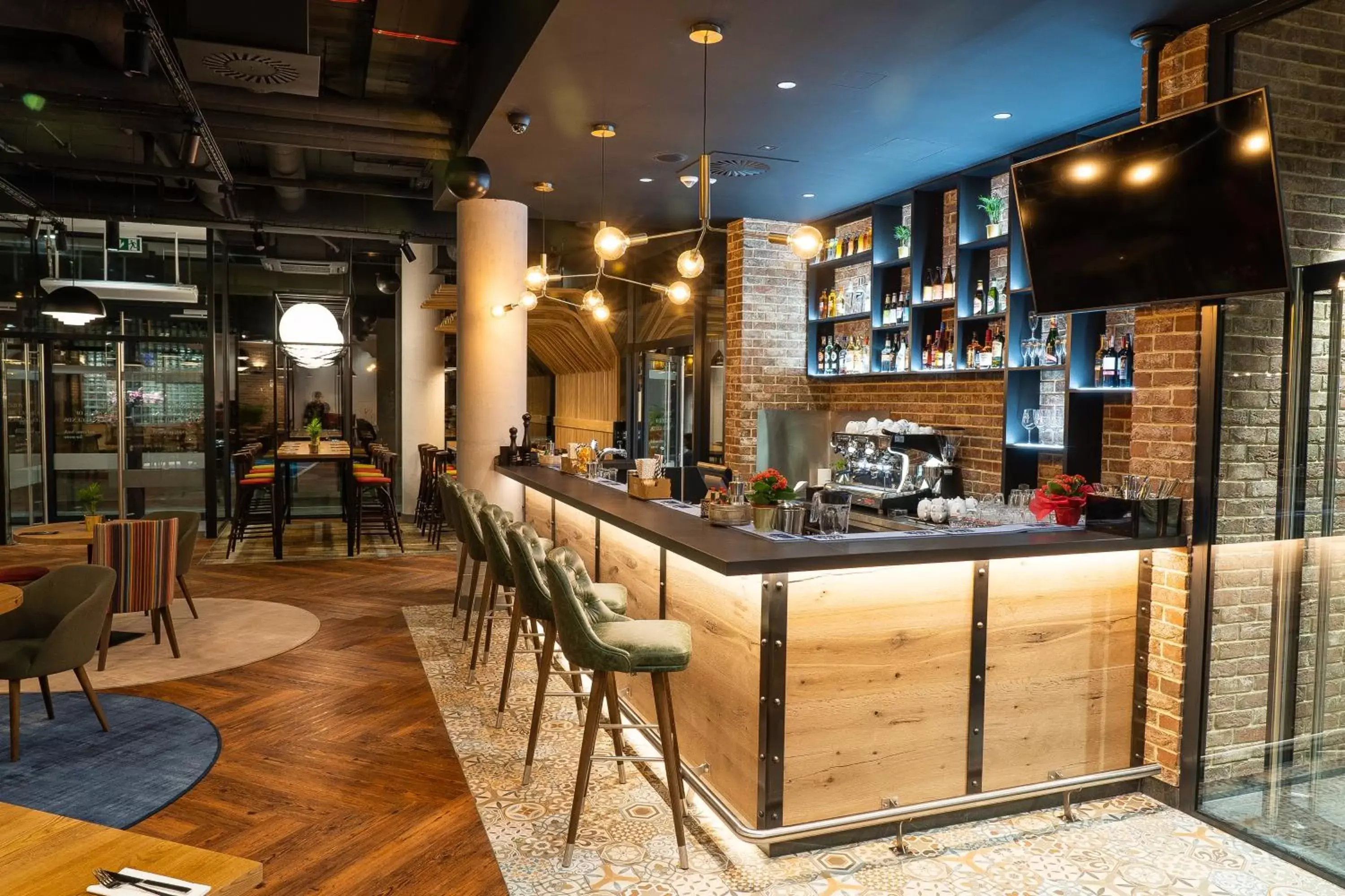 Lounge or bar in ibis Styles Lublin Stare Miasto Lounge or bar in ibis Styles Lublin Stare Miasto