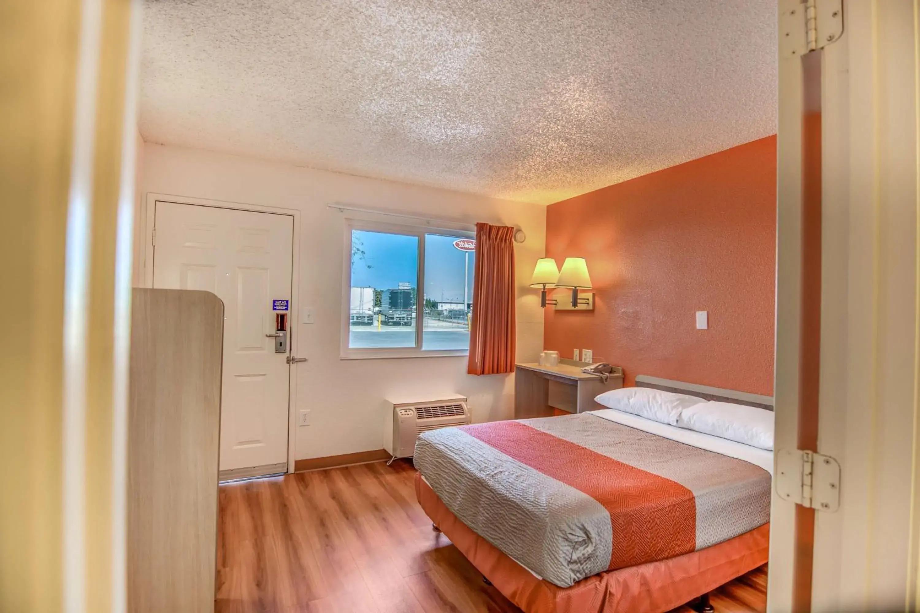 Bedroom in Motel 6-Stockton, CA - Charter Way West