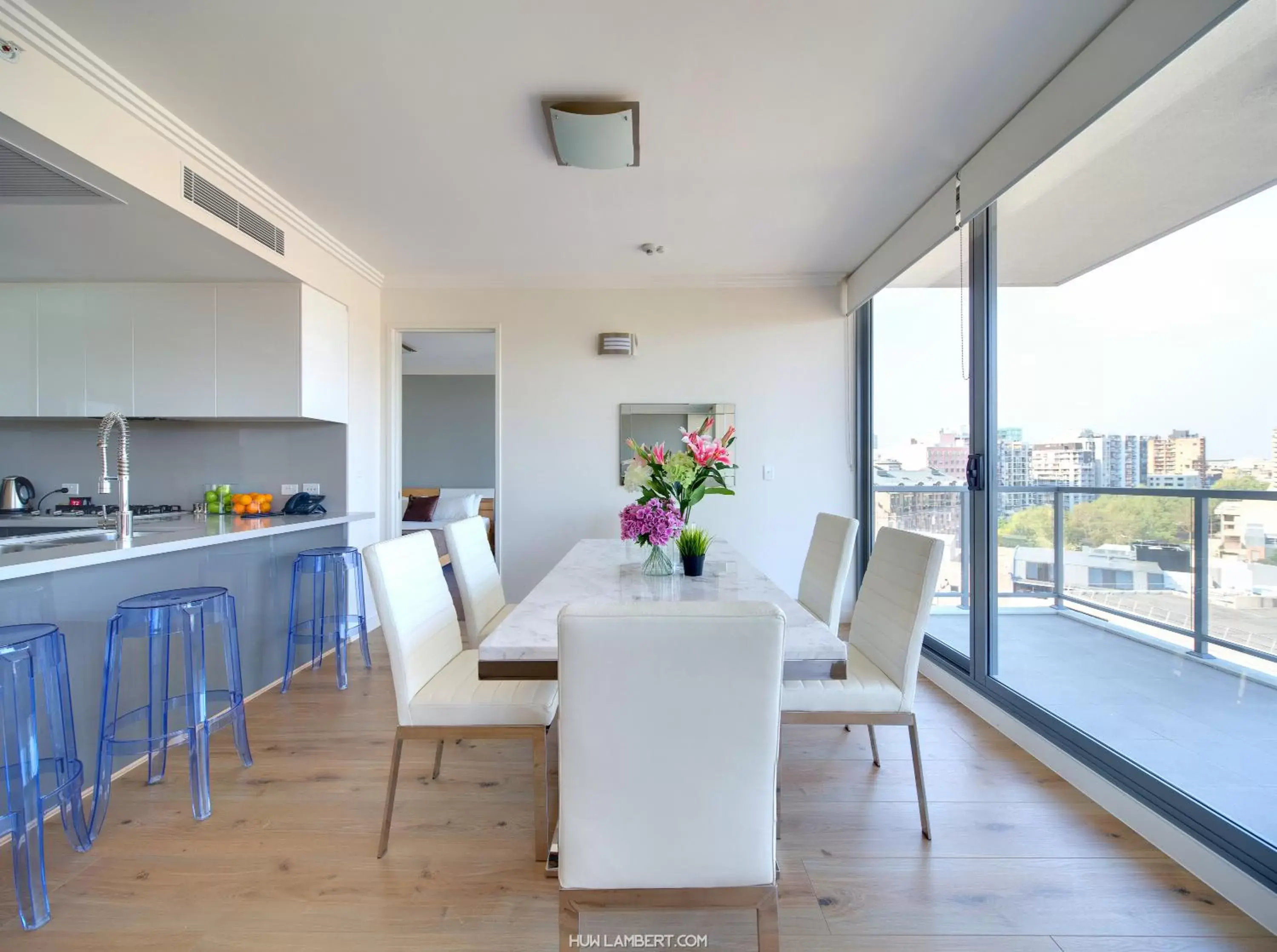 Seating area in Zara Tower – Luxury Suites and Apartments