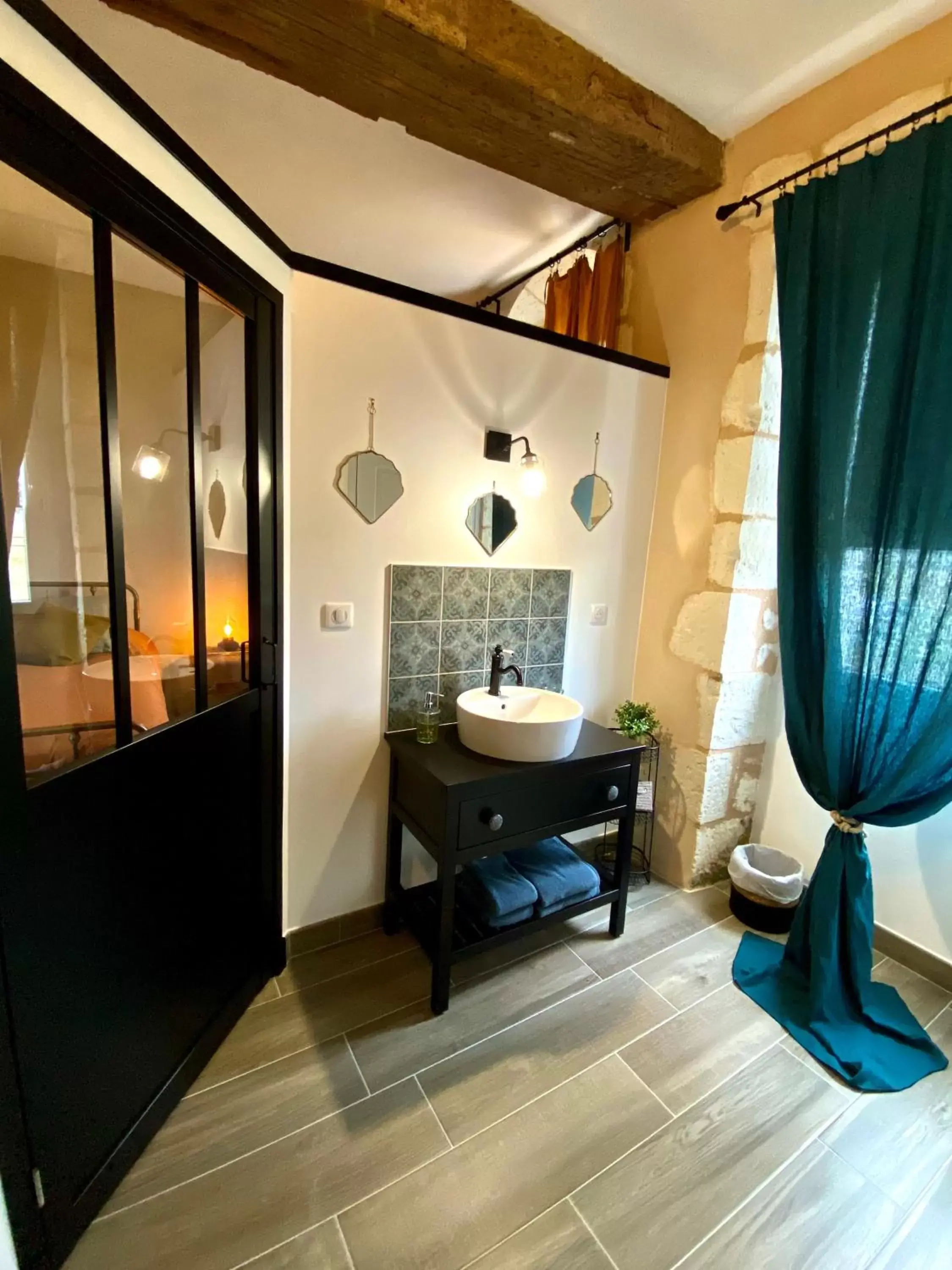 Shower, Bathroom in La Gouronerie