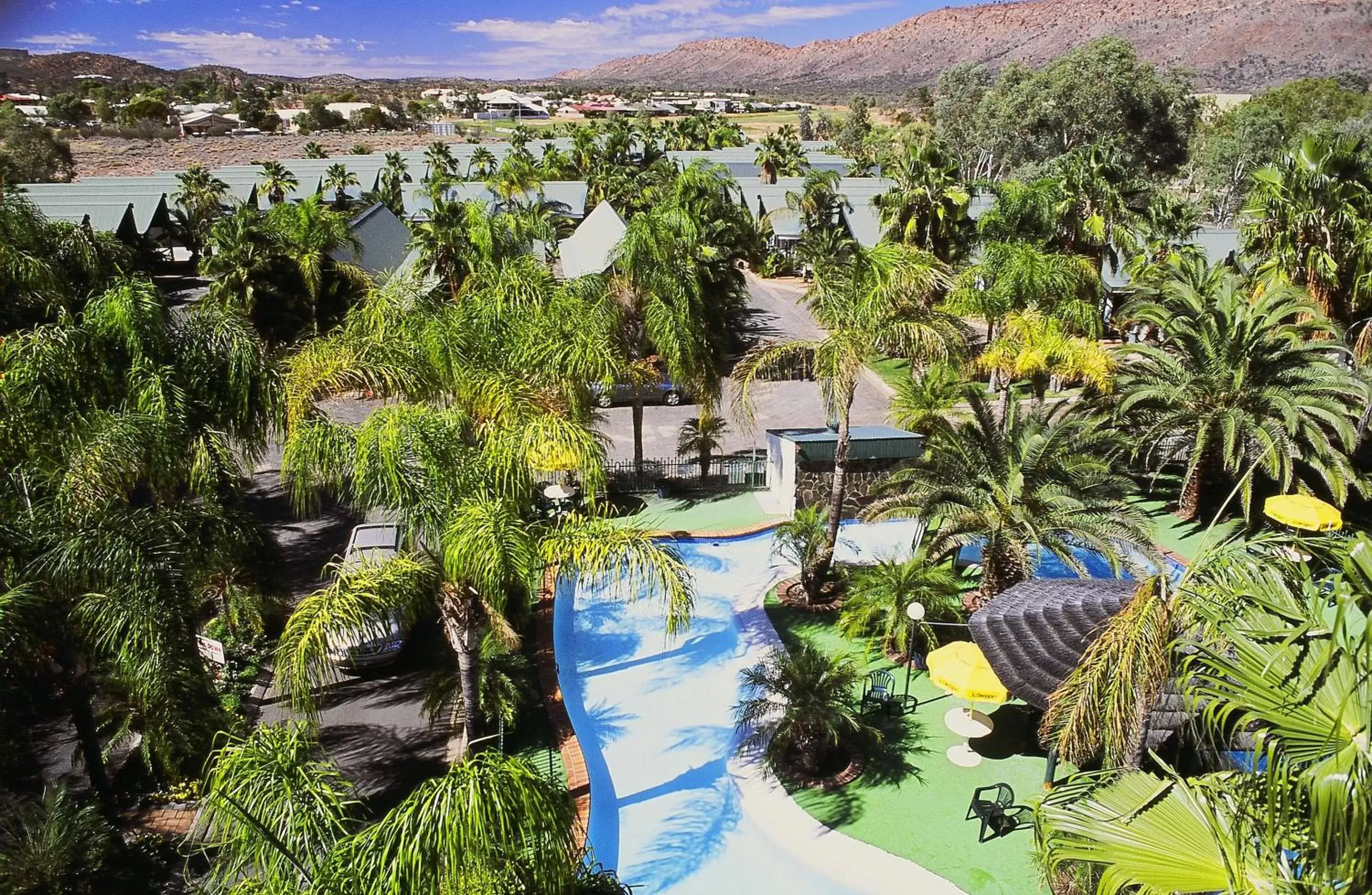 Bird's eye view in Desert Palms Alice Springs Bird's eye view in Desert Palms Alice Springs