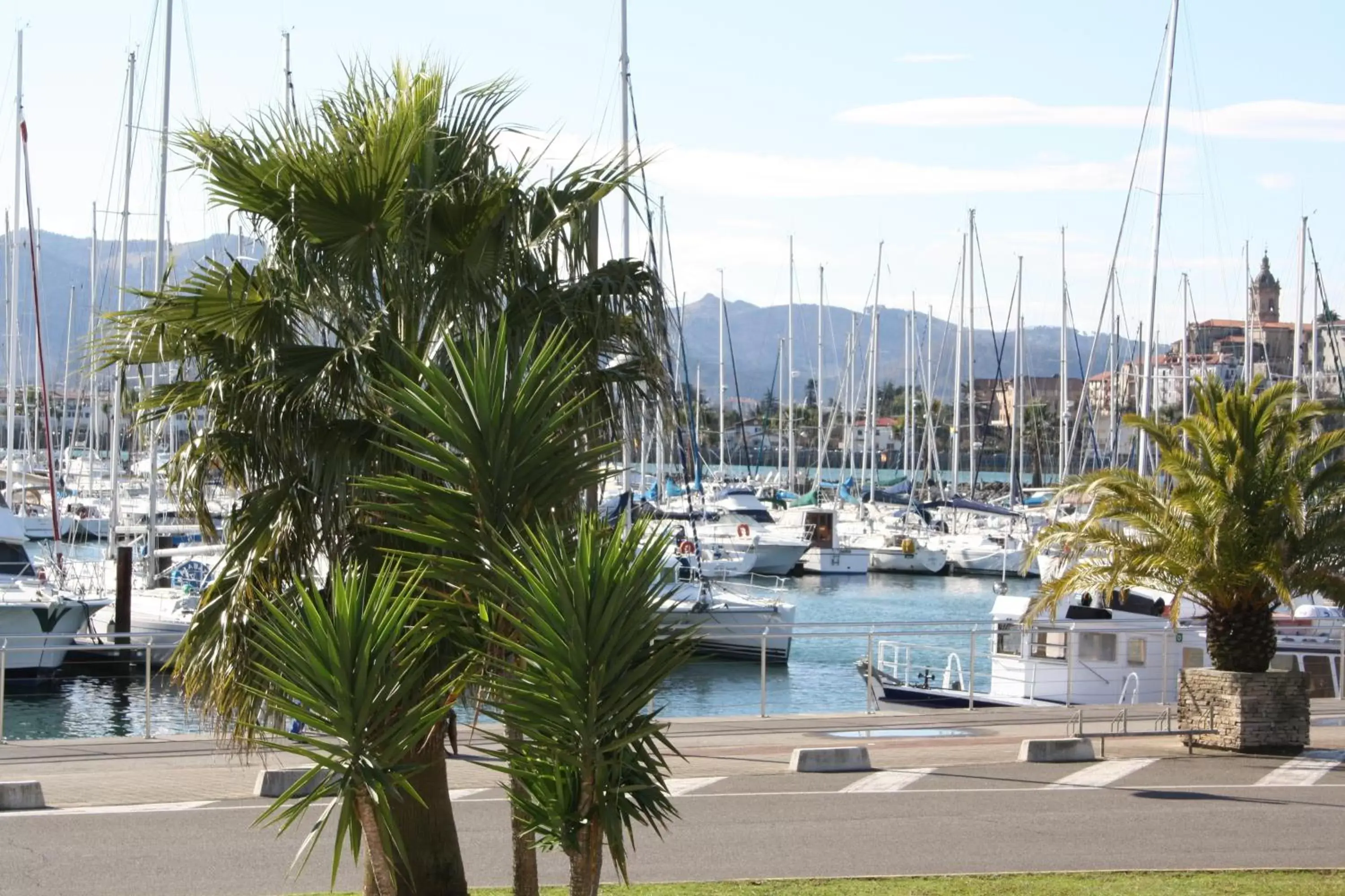 View (from property/room) in Hôtel Ibaia