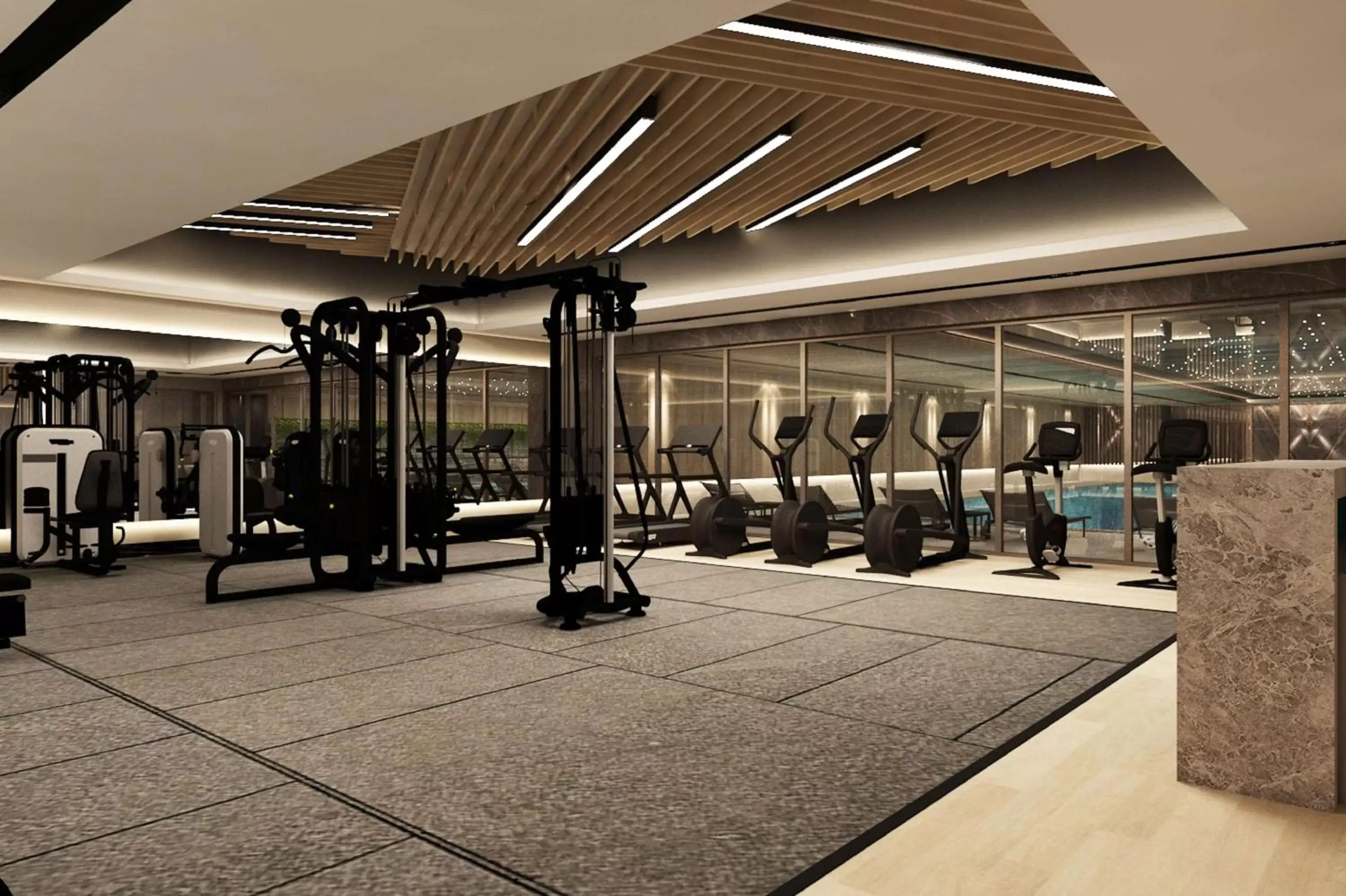 Fitness centre/facilities in Doubletree By Hilton Afyonkarahisar