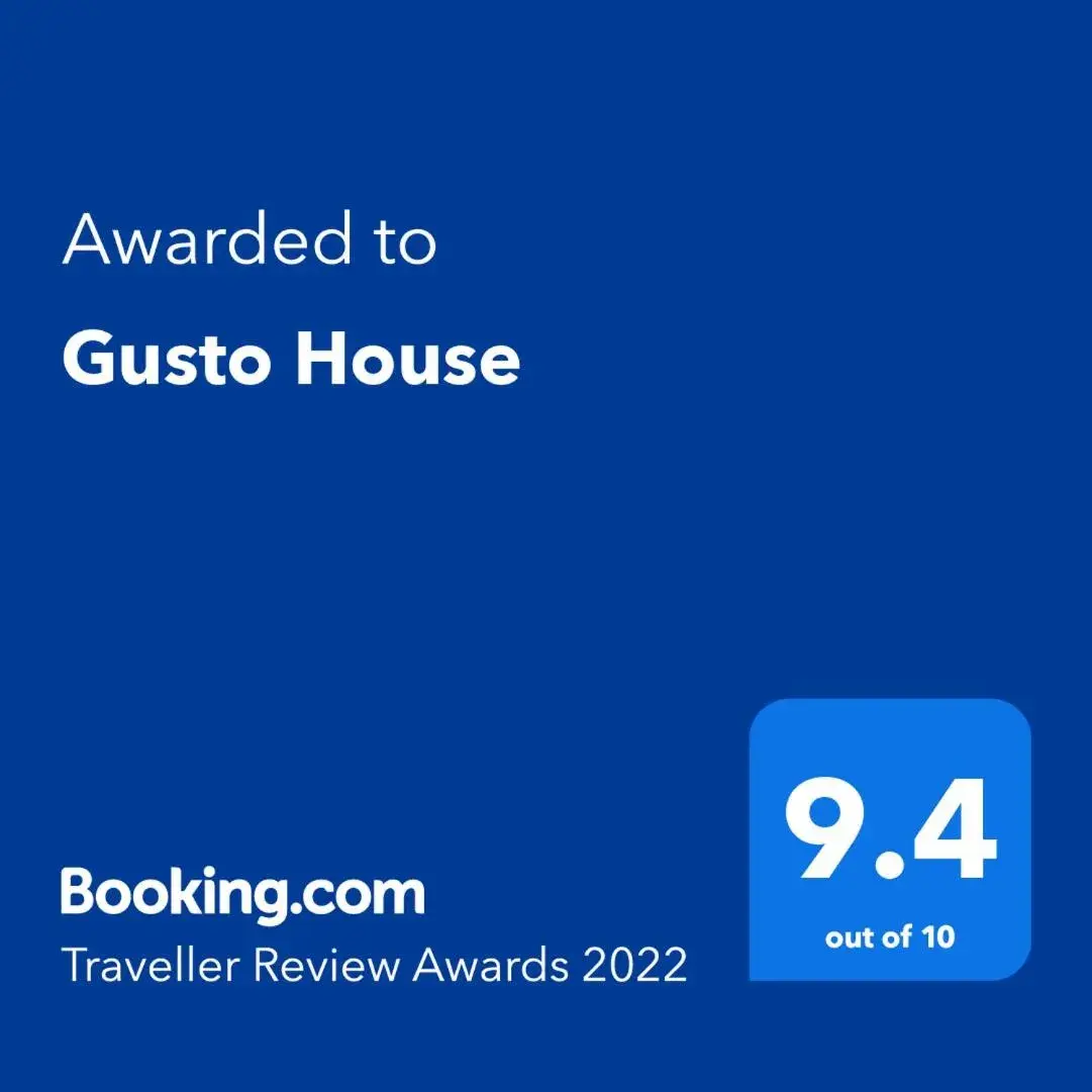 Certificate/Award, Logo/Certificate/Sign/Award in Gusto House (SHA Extra Plus)