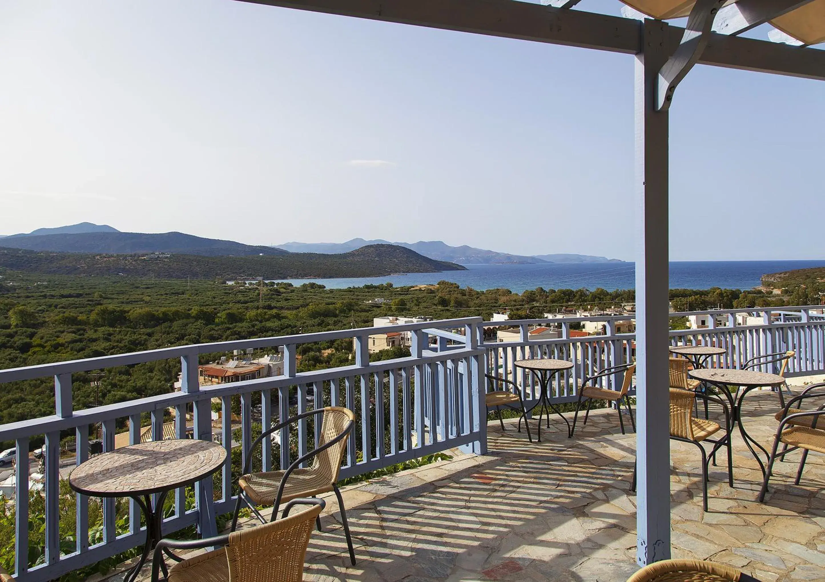 View (from property/room), Balcony/Terrace in Elpida Village