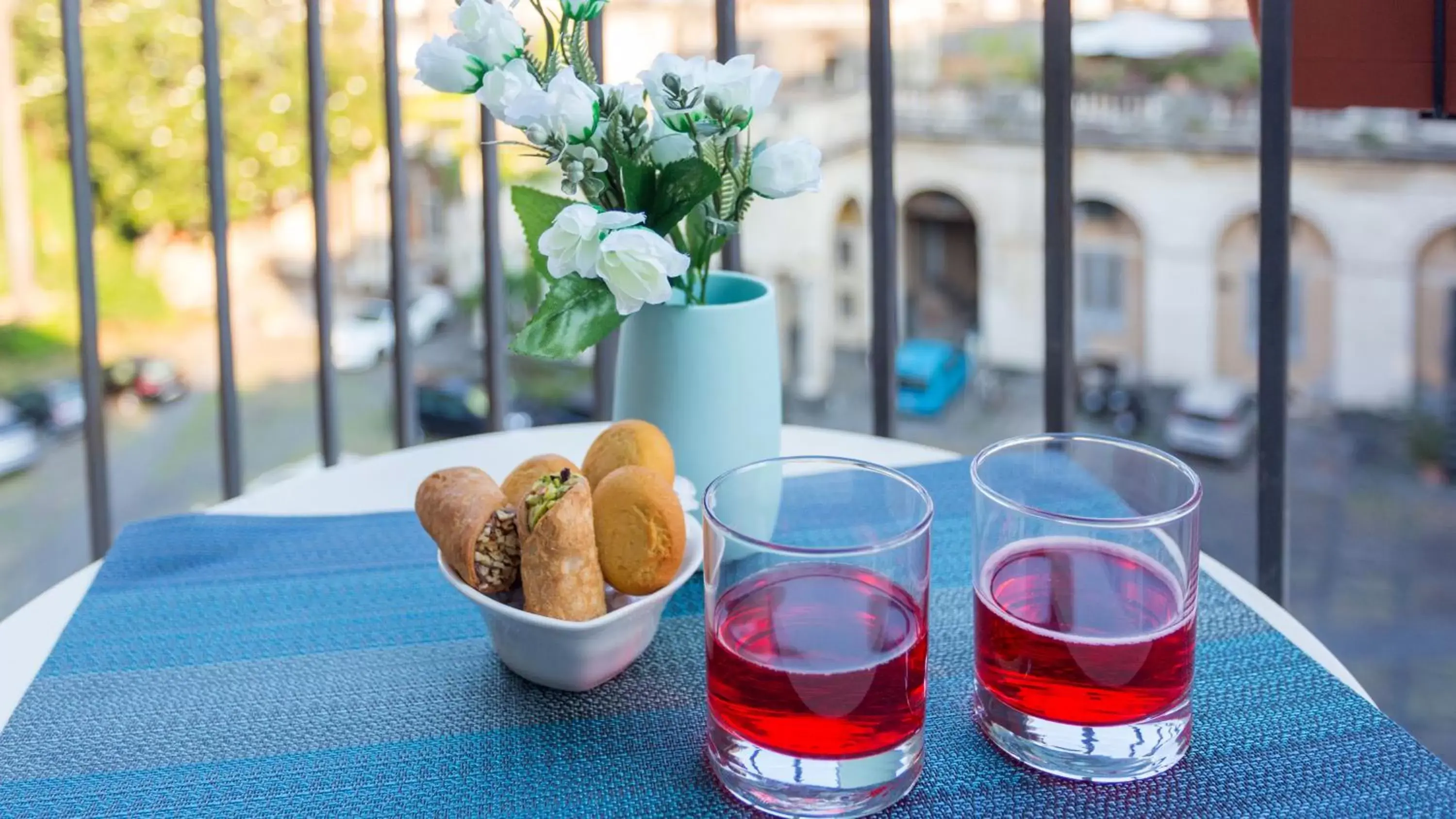 Balcony/Terrace in B&B Palazzo Bruca Catania