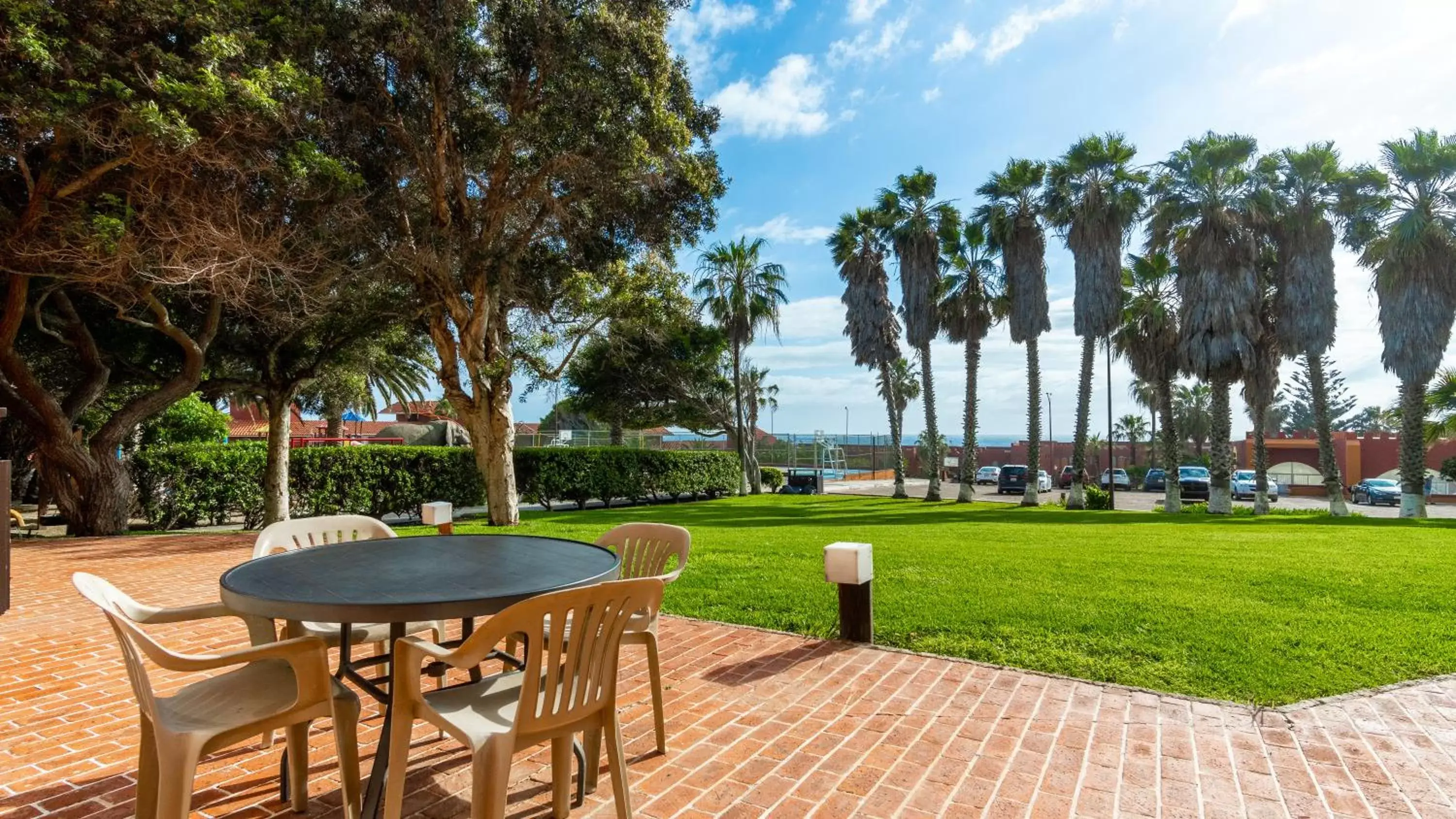 Patio in Puerto Nuevo Baja Hotel & Villas