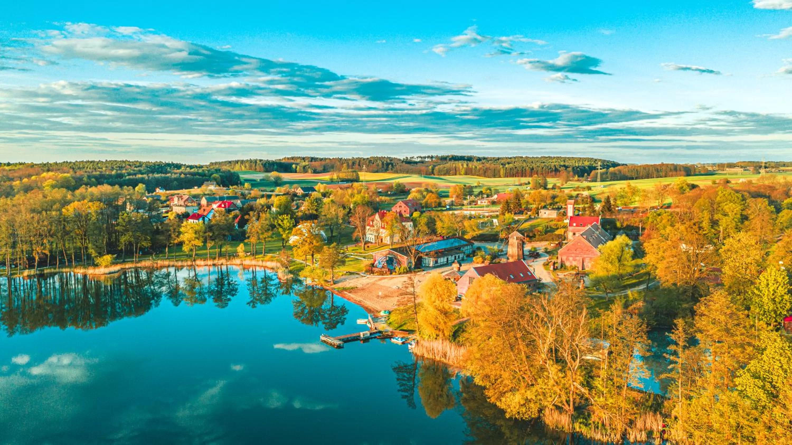 Bird's eye view in Olandia