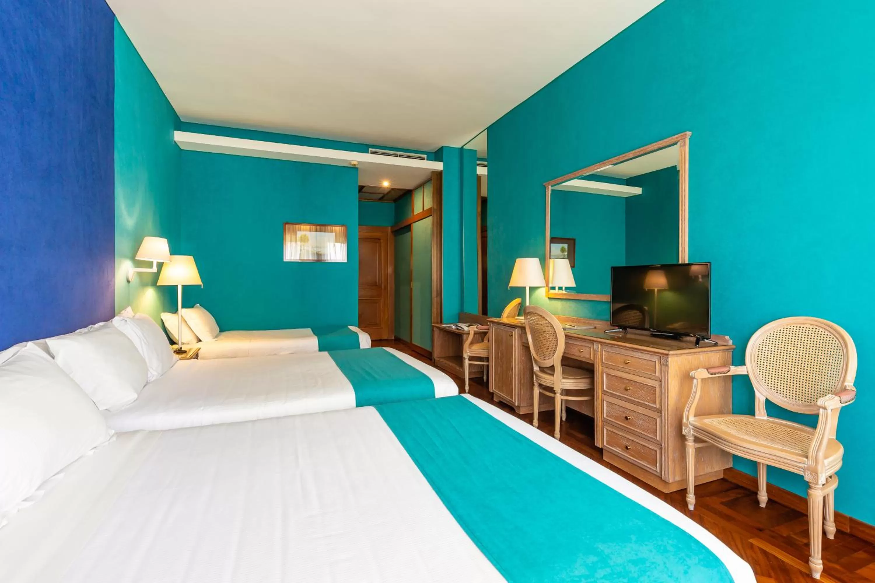 Bed in Culture Hotel Villa Capodimonte