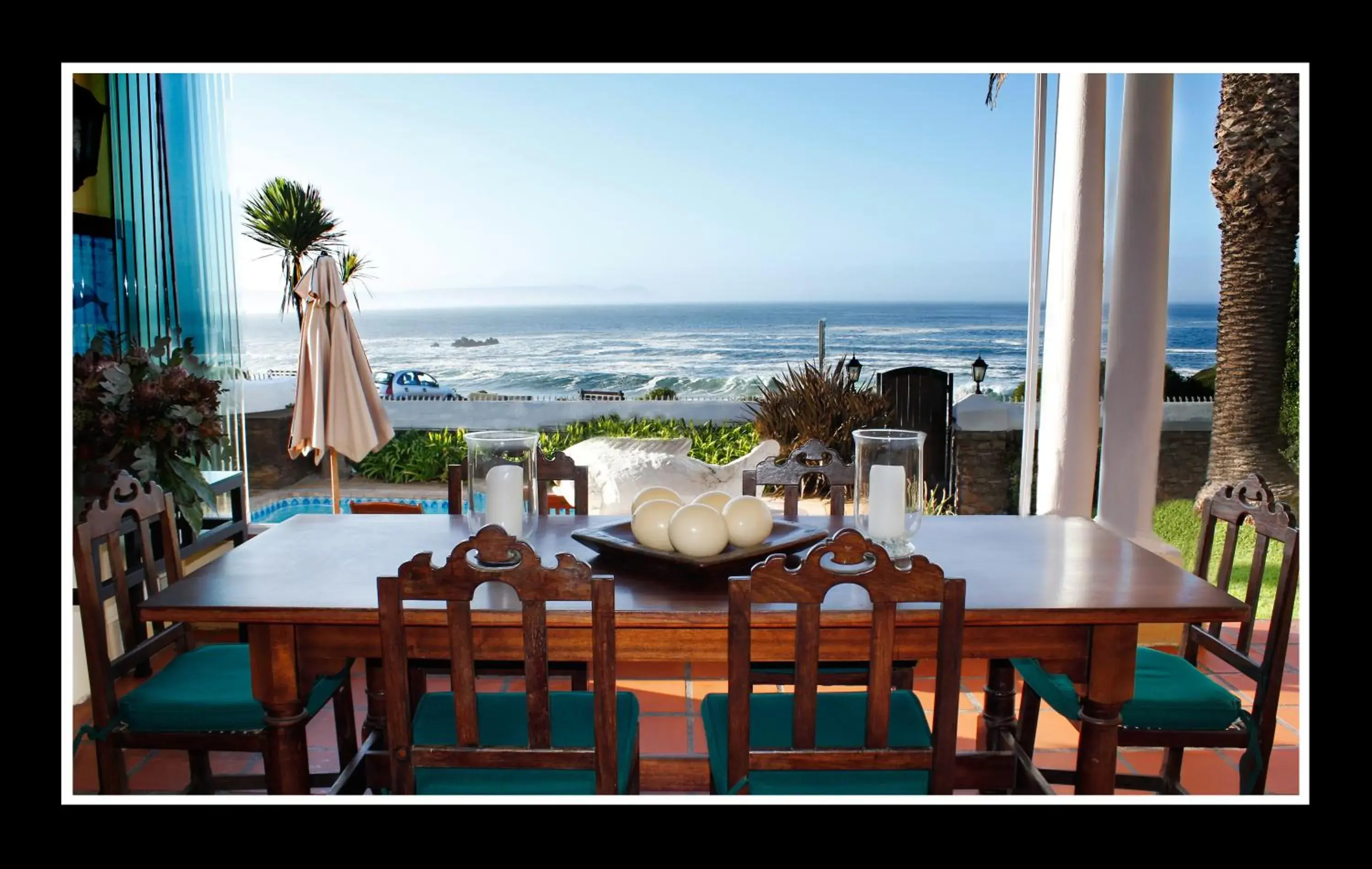 Balcony/Terrace in La Fontaine Guest House Hermanus