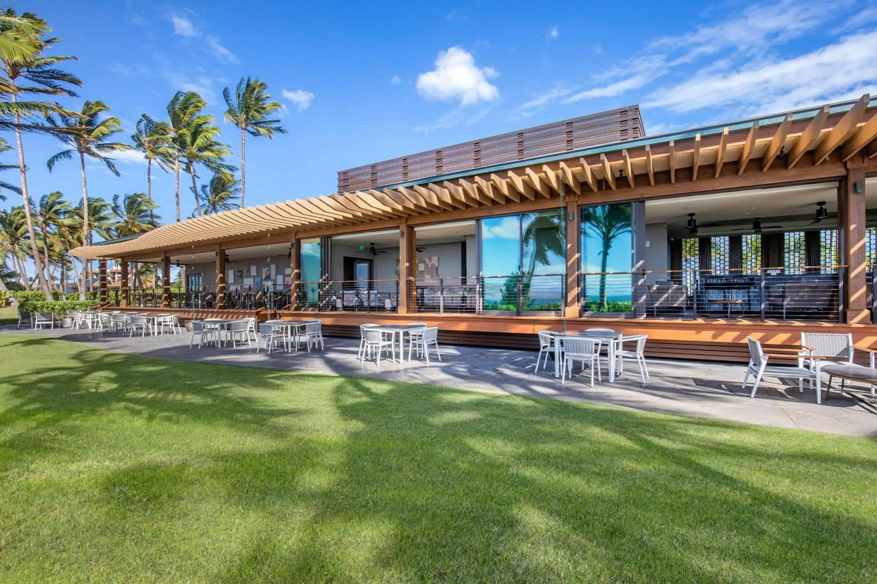 Property Building in Hilton Grand Vacations Club Maui Bay Villas