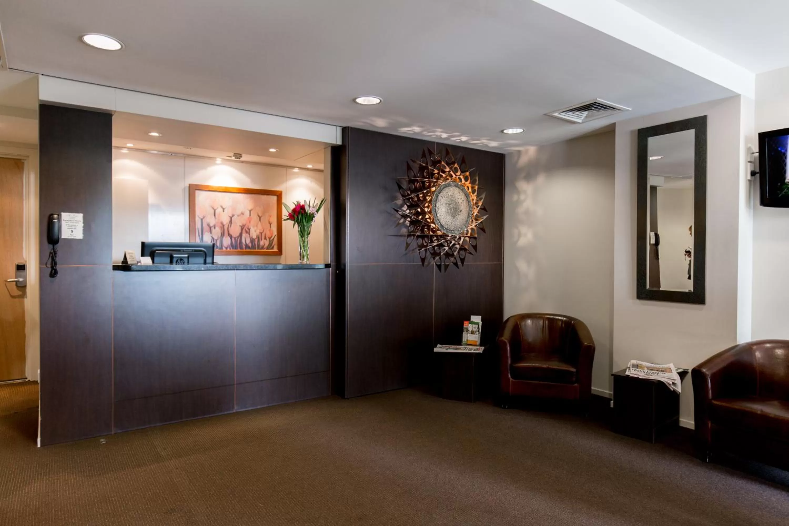 Lobby or reception in St Ives Apartments