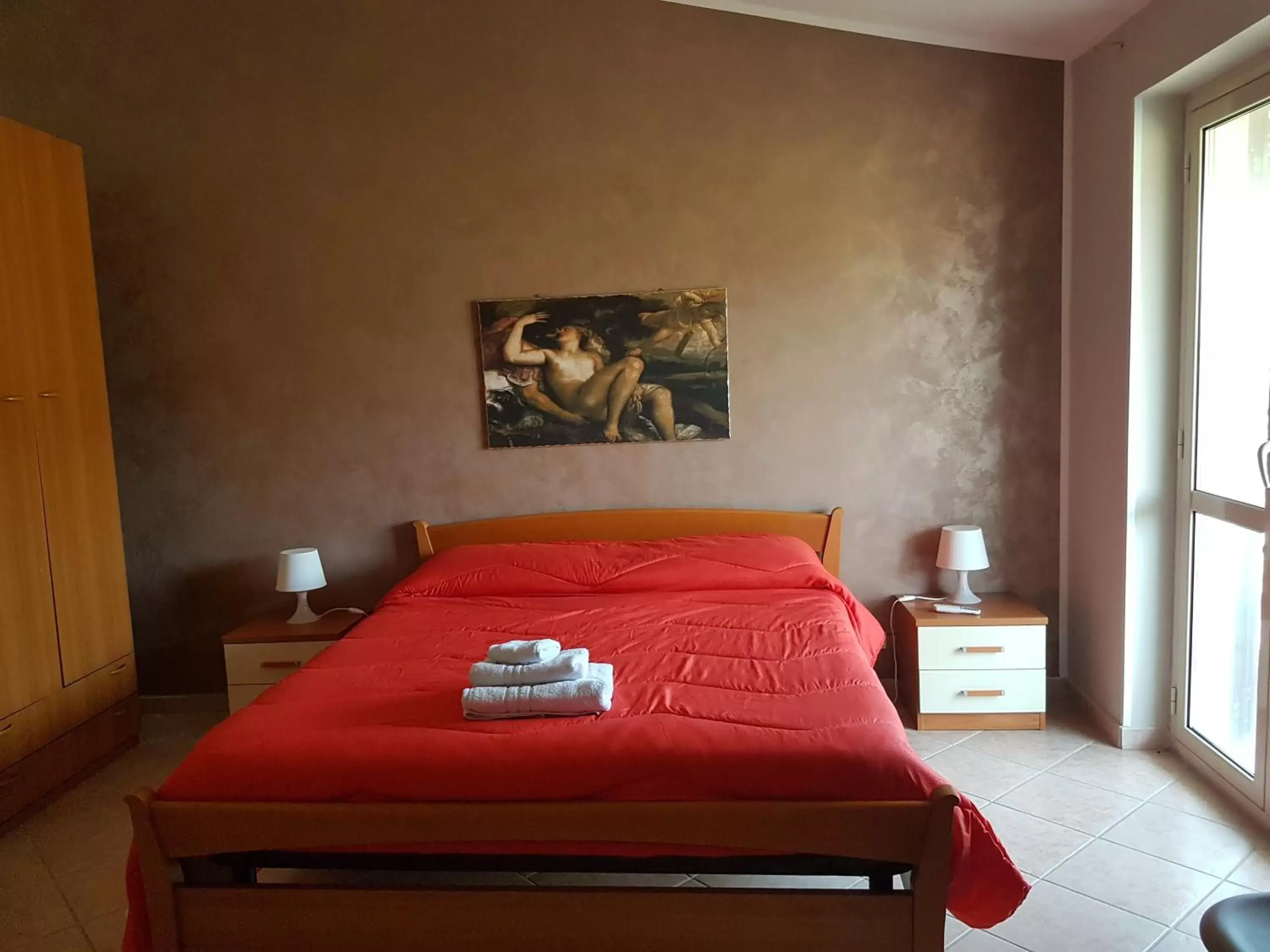 Bedroom, Bed in B&B Magna Grecia