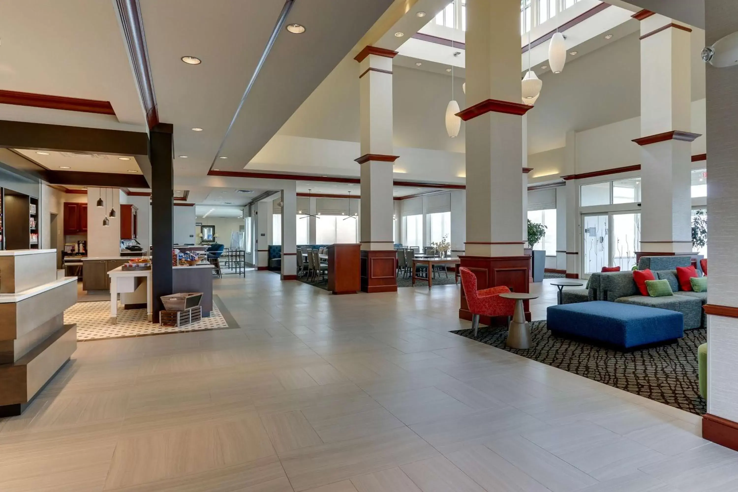 Lobby or reception, Lobby/Reception in Hilton Garden Inn Indianapolis Airport